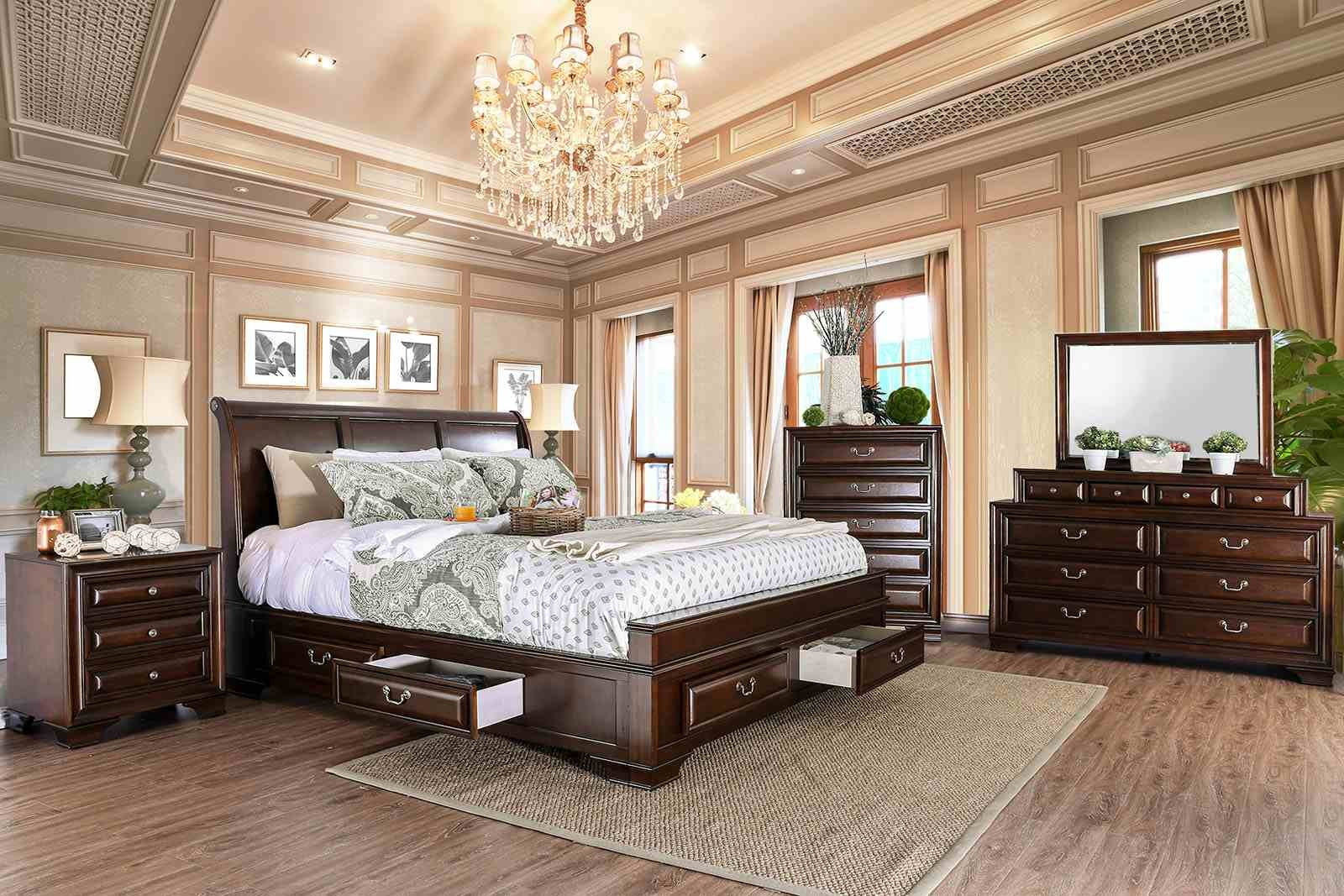 Brandt 5 Pc. Queen Bedroom Set w/ 2NS