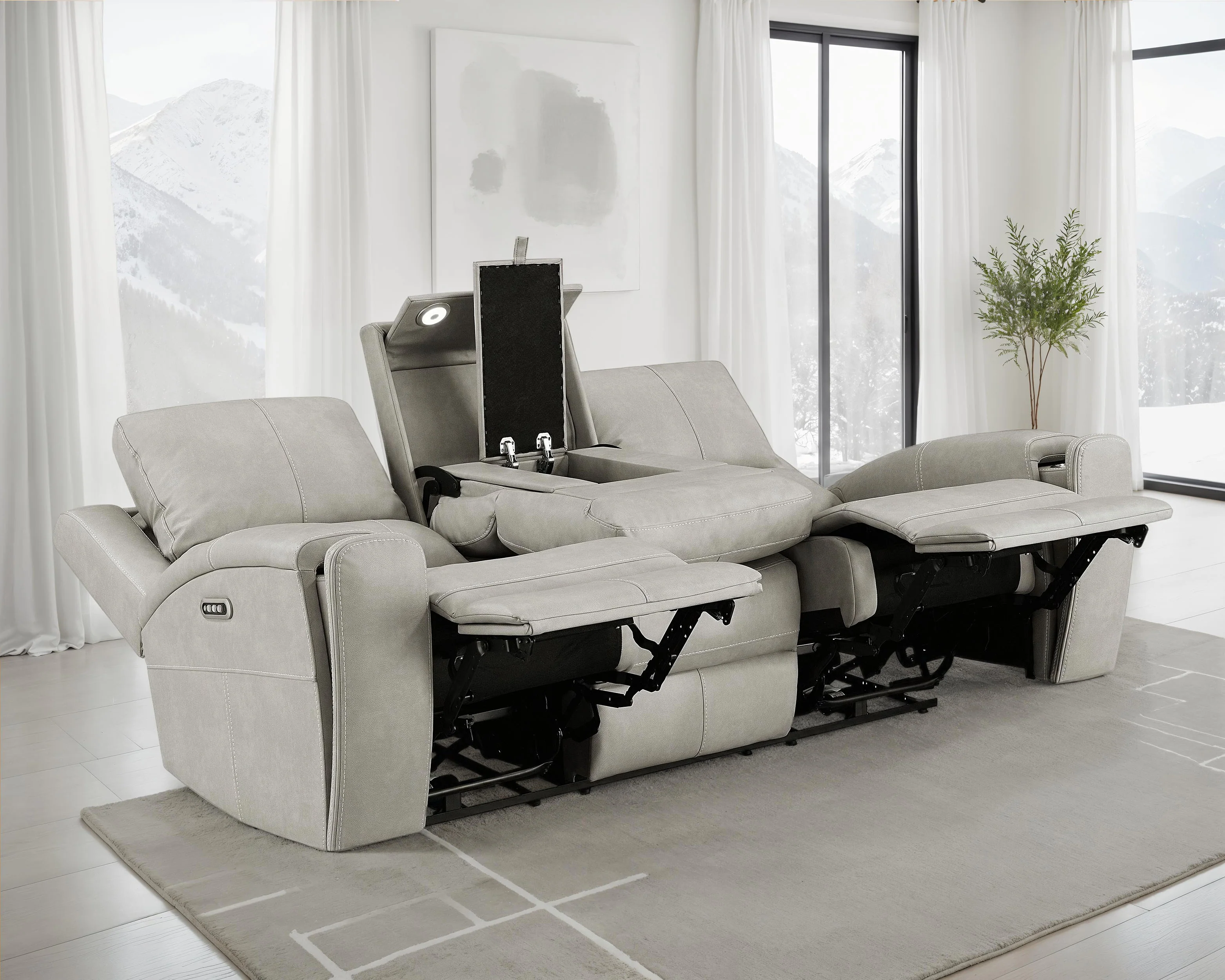 Brickston Triple Power Reclining Sofa - Image 16