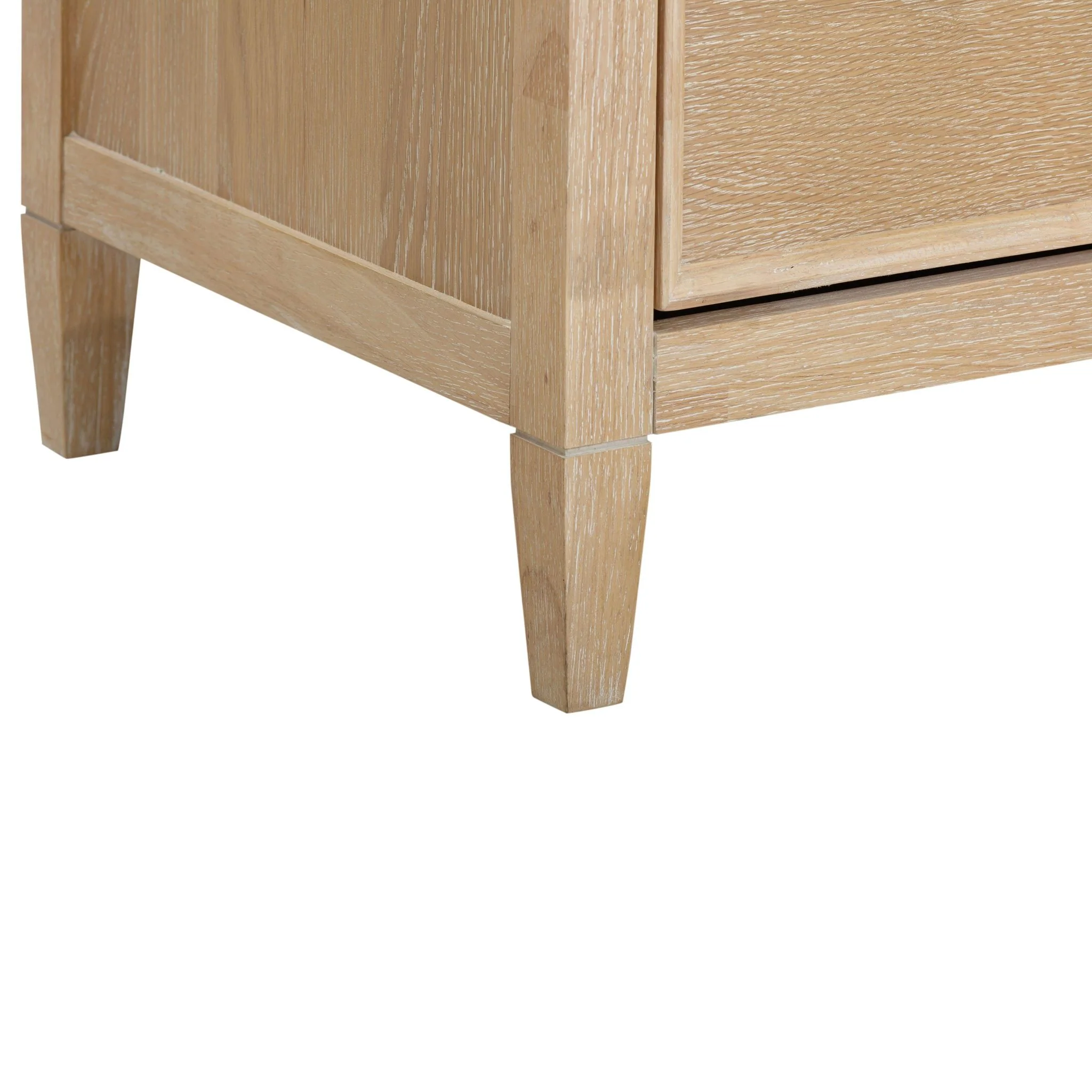 Bristol Park Whitewashed Oak Wood Chest - Image 9