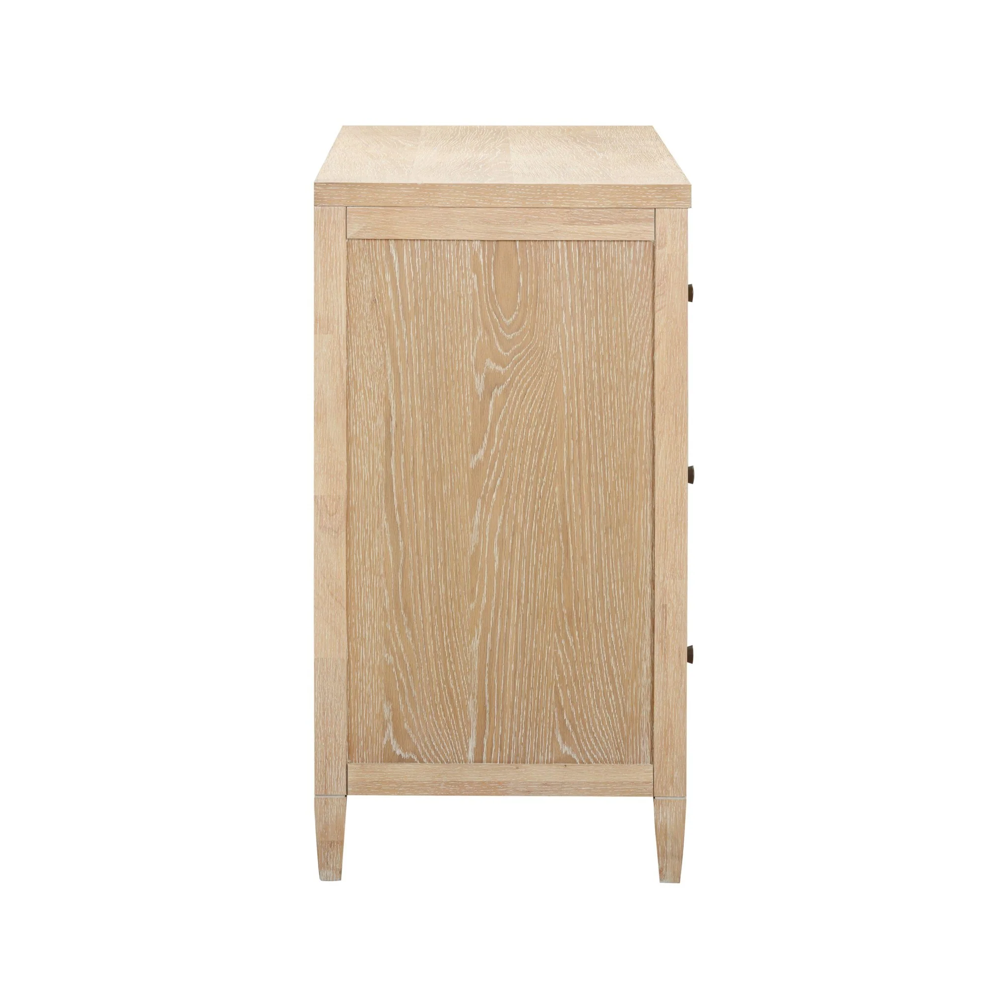Bristol Park Whitewashed Oak Wood Dresser - Image 4