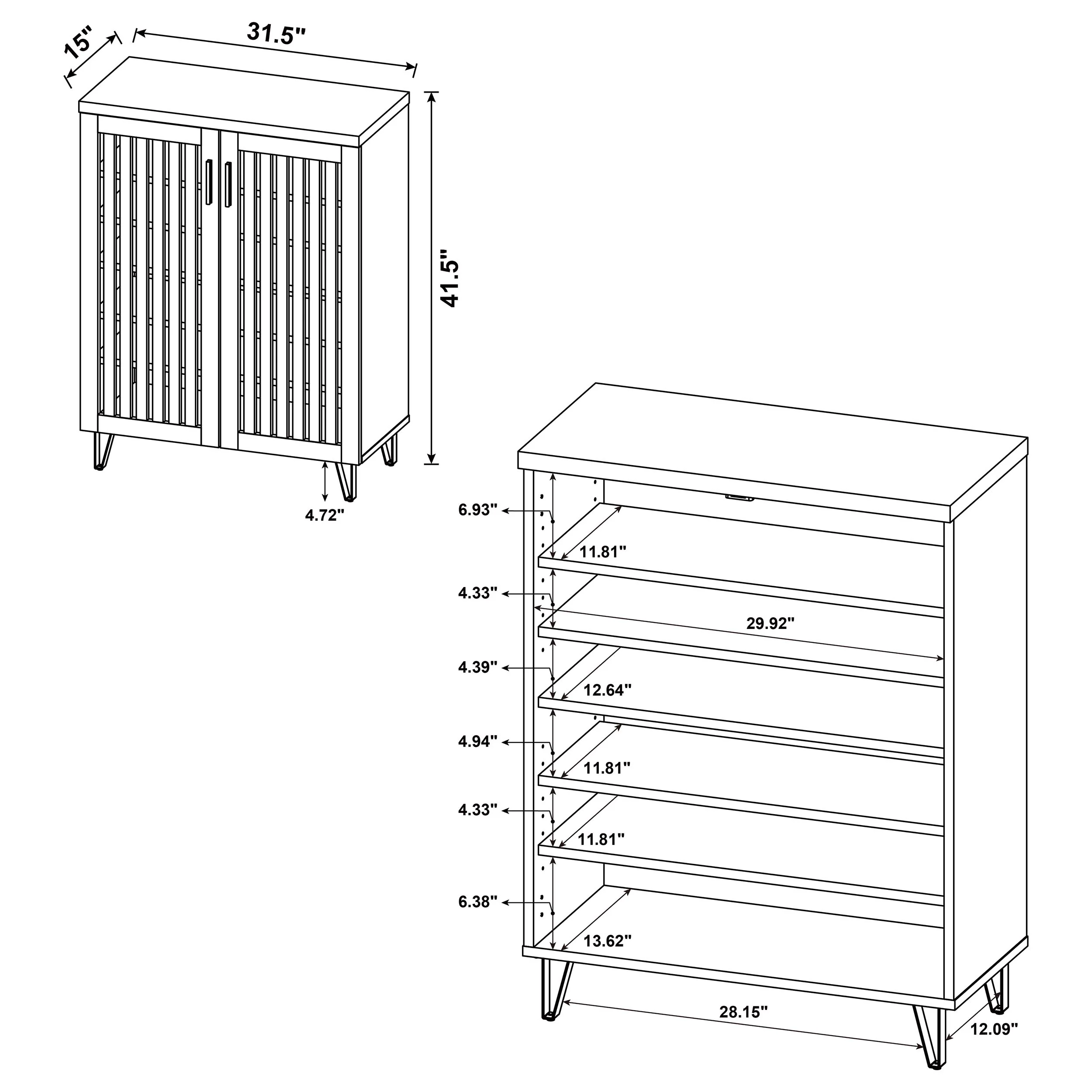 Brixton Shoe Cabinet - Image 22
