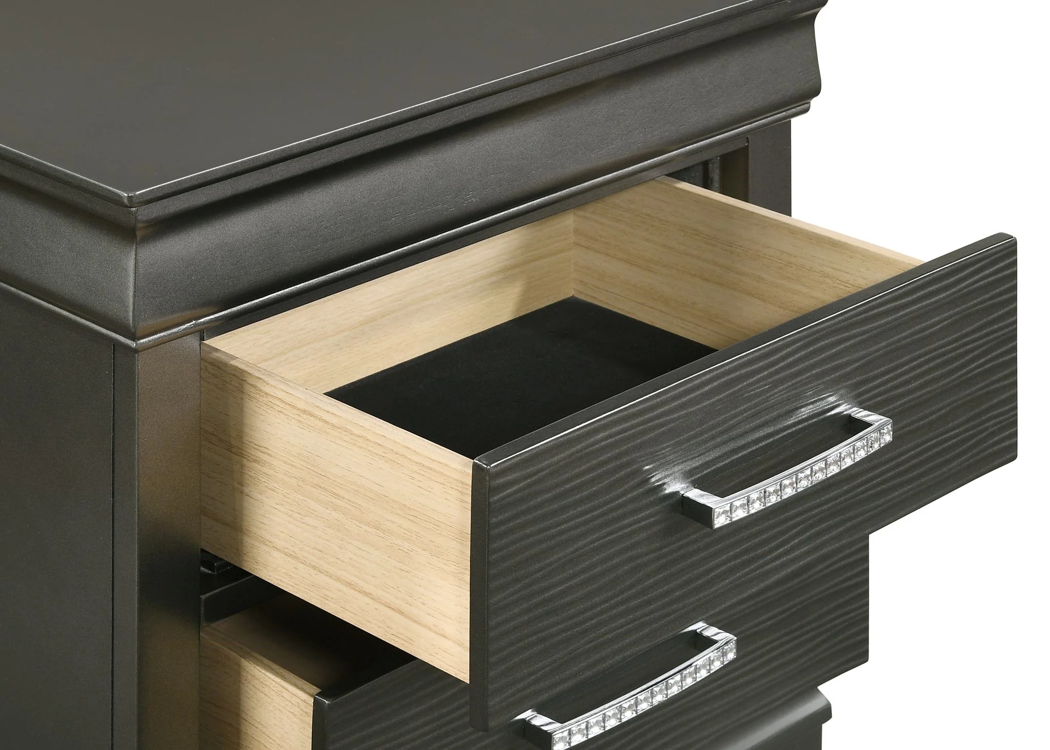 Brooklyn King 4 Bedroom Set Gray - Image 13