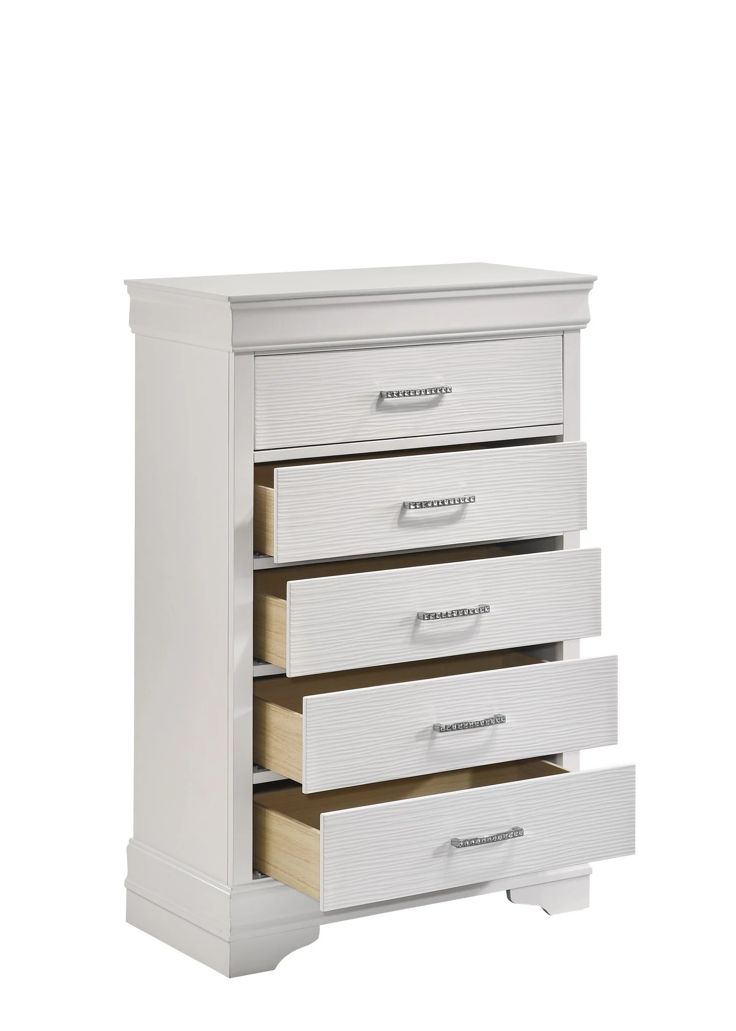 Brooklyn King 5 Bedroom Set White - Image 18