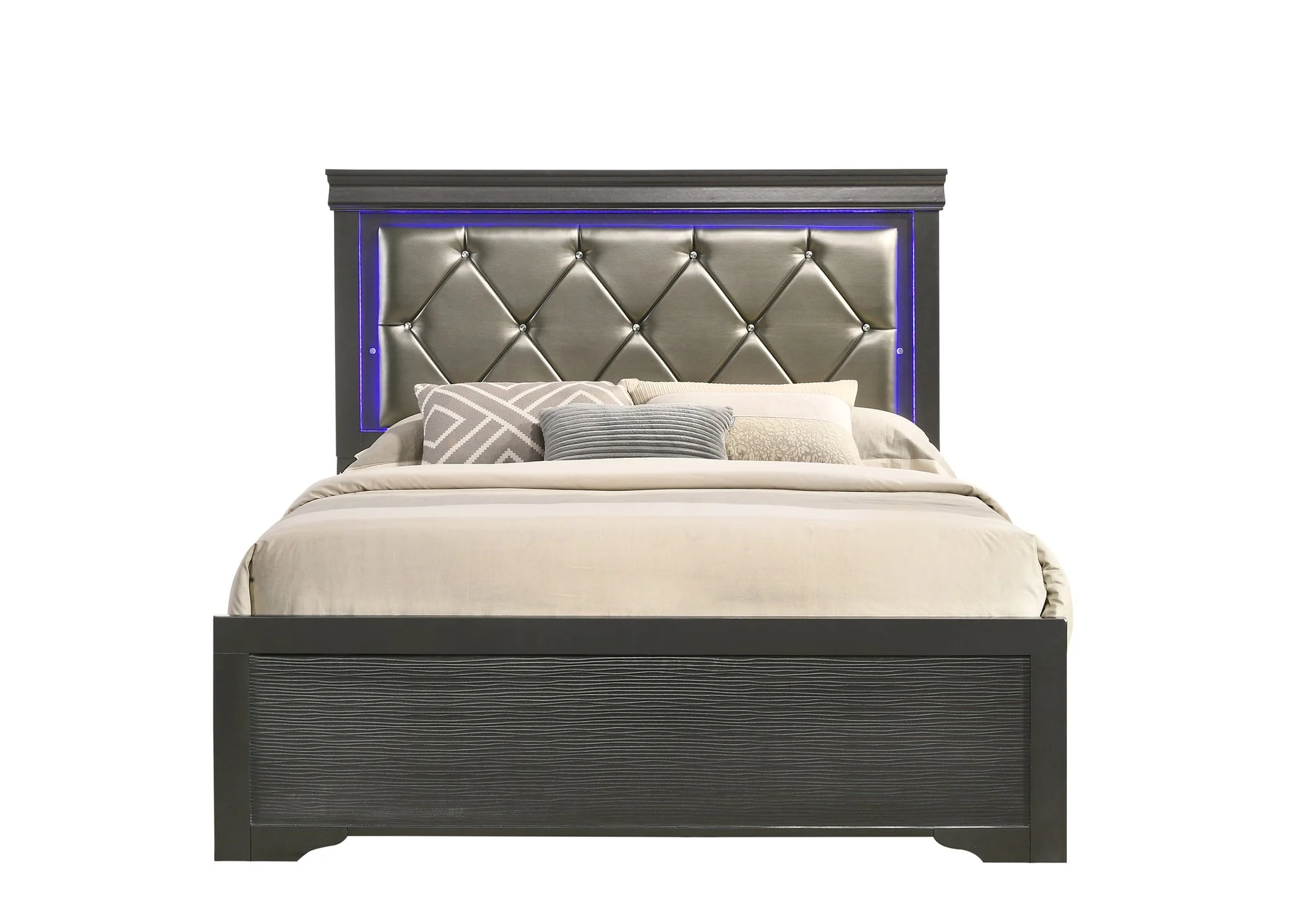Brooklyn Twin Bed Gray