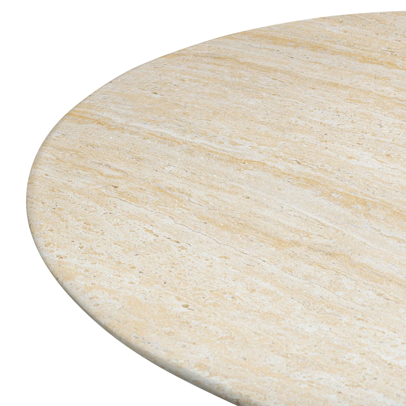 Brut Travertine Pattern Indoor/Outdoor Dining Table - Image 6