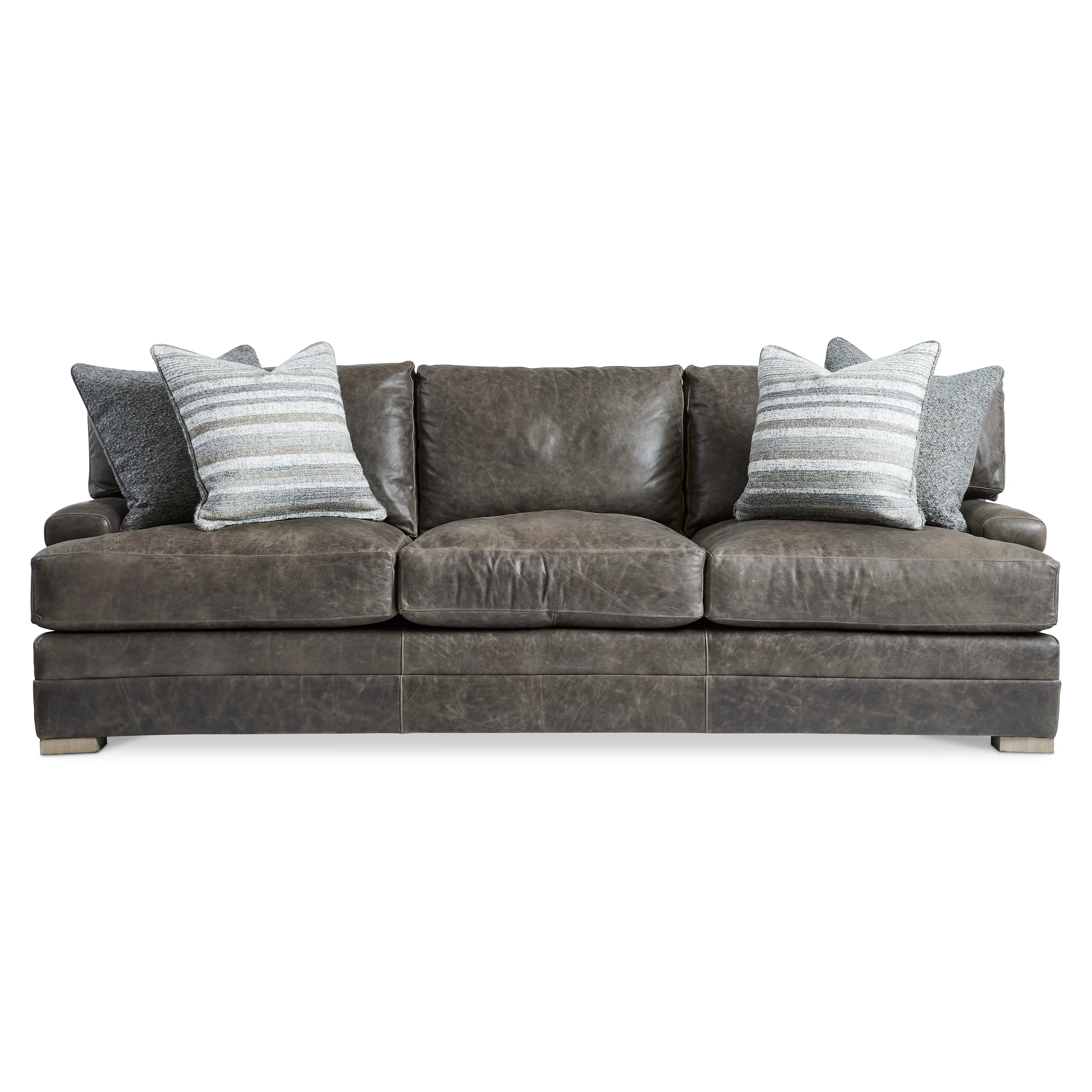 Burnham Leather Sofa - Image 7