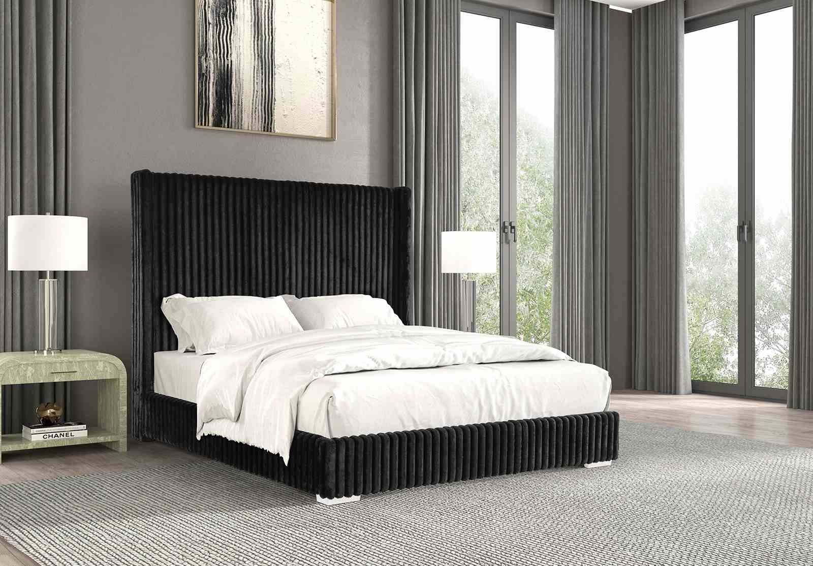 Cadwell Twin Bed, Black