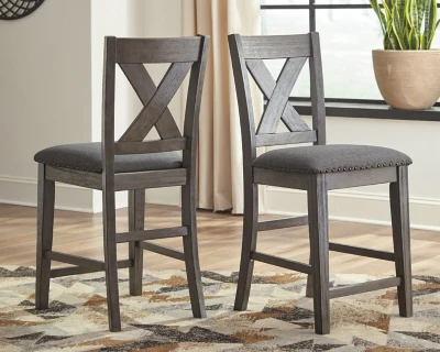 Caitbrook Counter Height Upholstered Bar Stool - Image 13