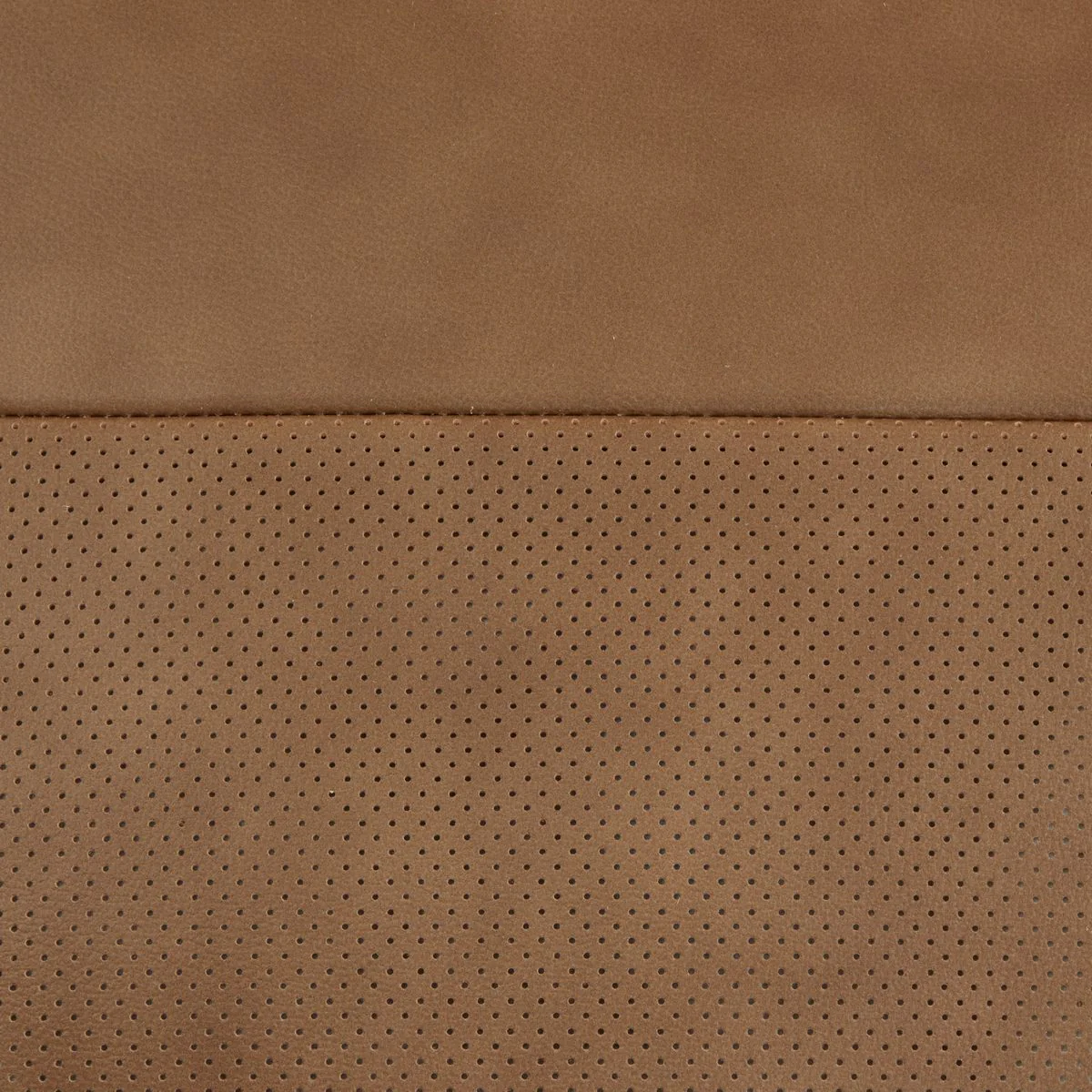Cali Brown Leather Armless Chair - Image 5
