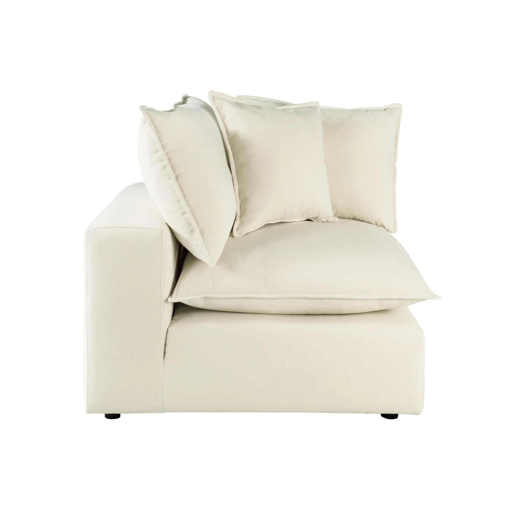 Cali Natural Performance Fabric Corner Chair - Image 3