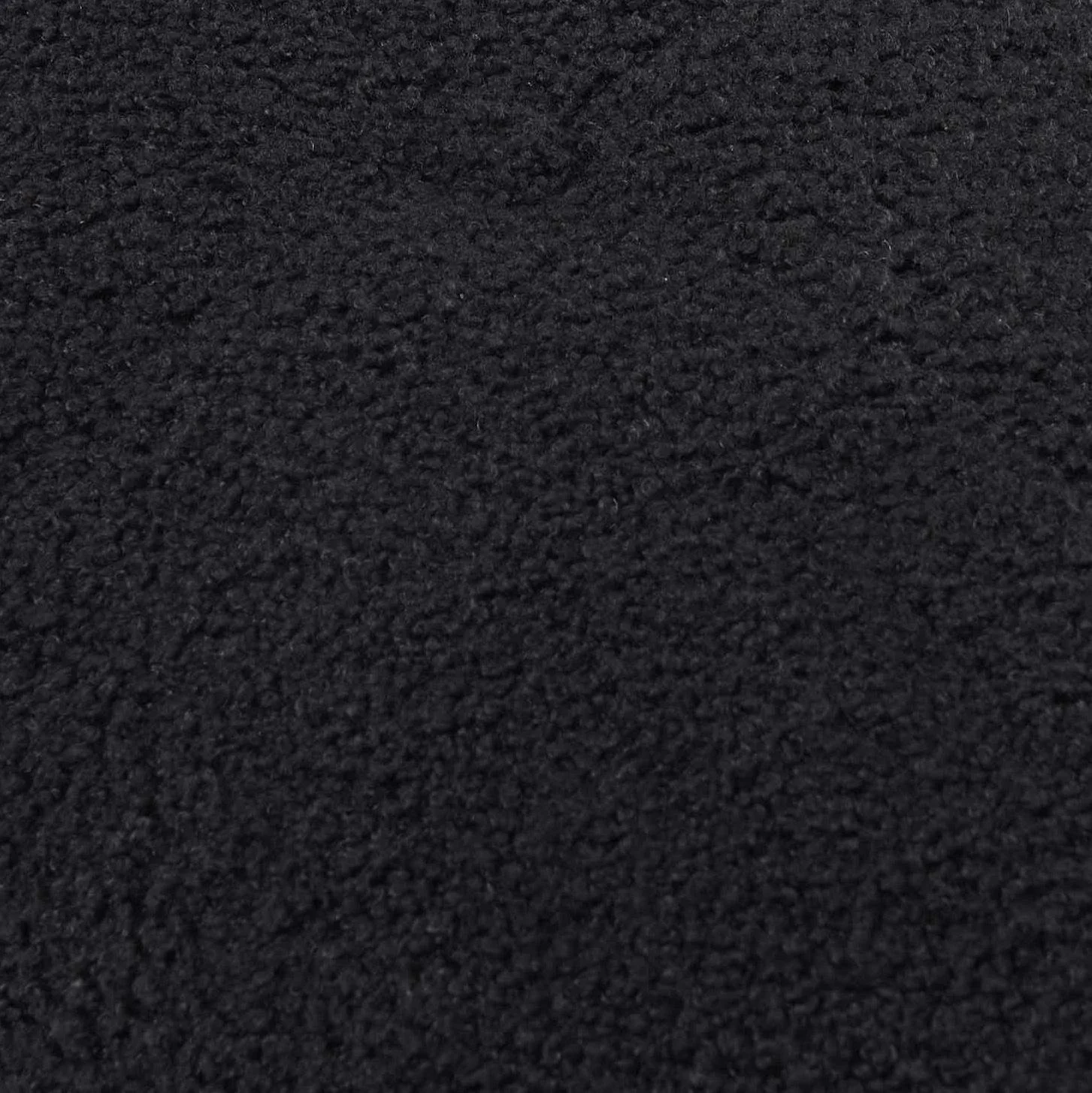 Calliope Black Vegan Shearling 6-piece Modular U-Sectional - Image 7