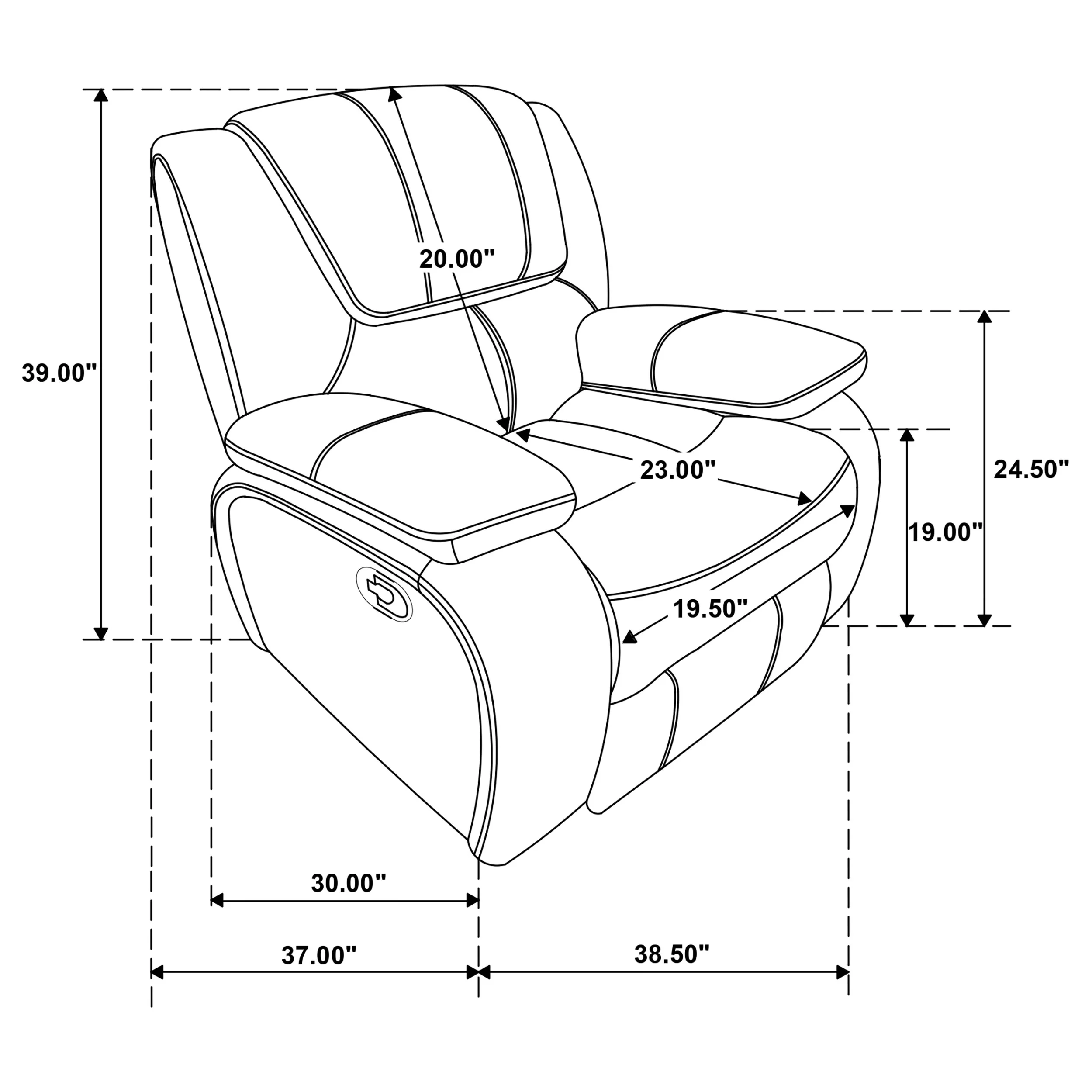 Camila Reclining Sofa Set - Image 34