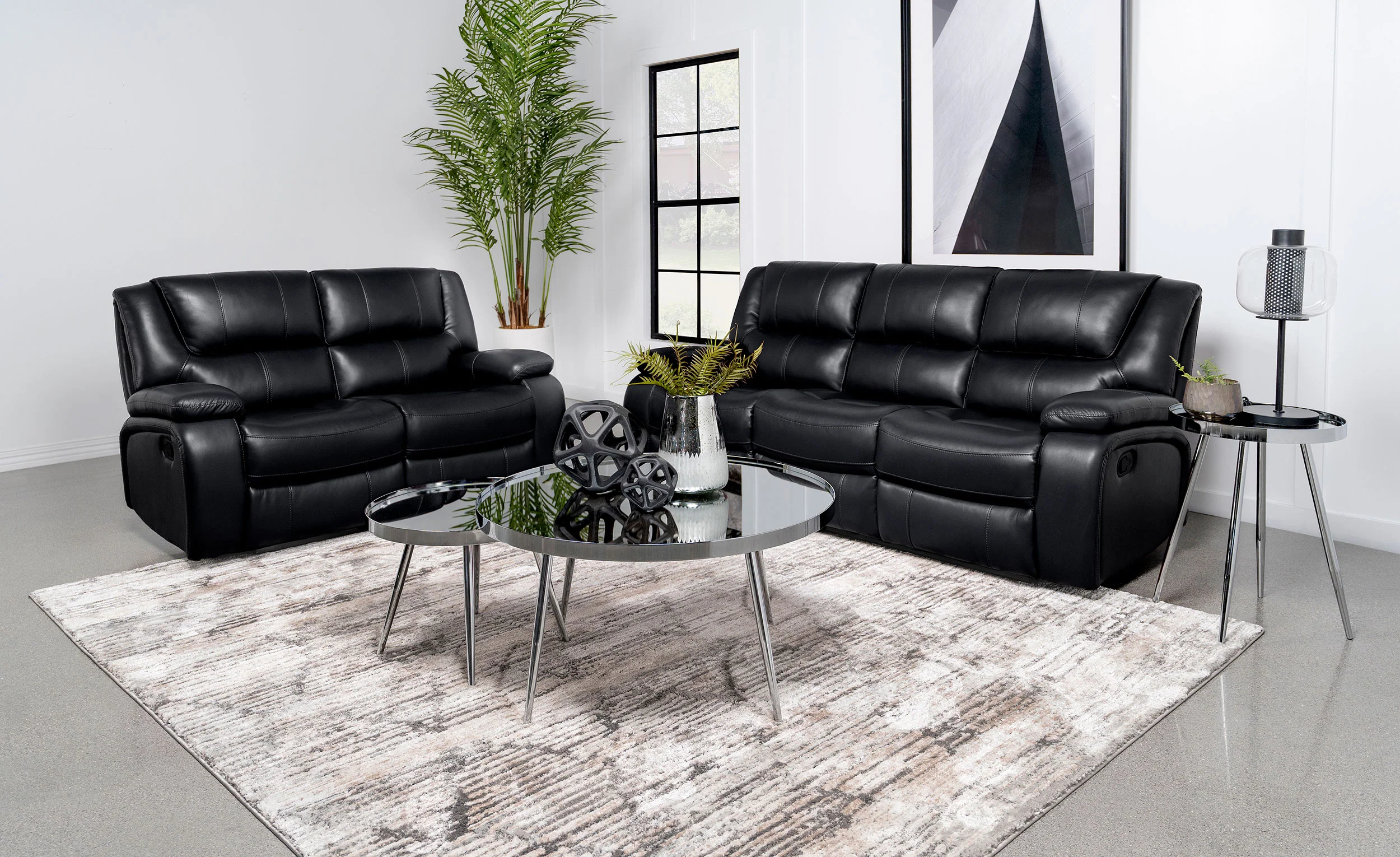 Camila Reclining Sofa Set - Image 36