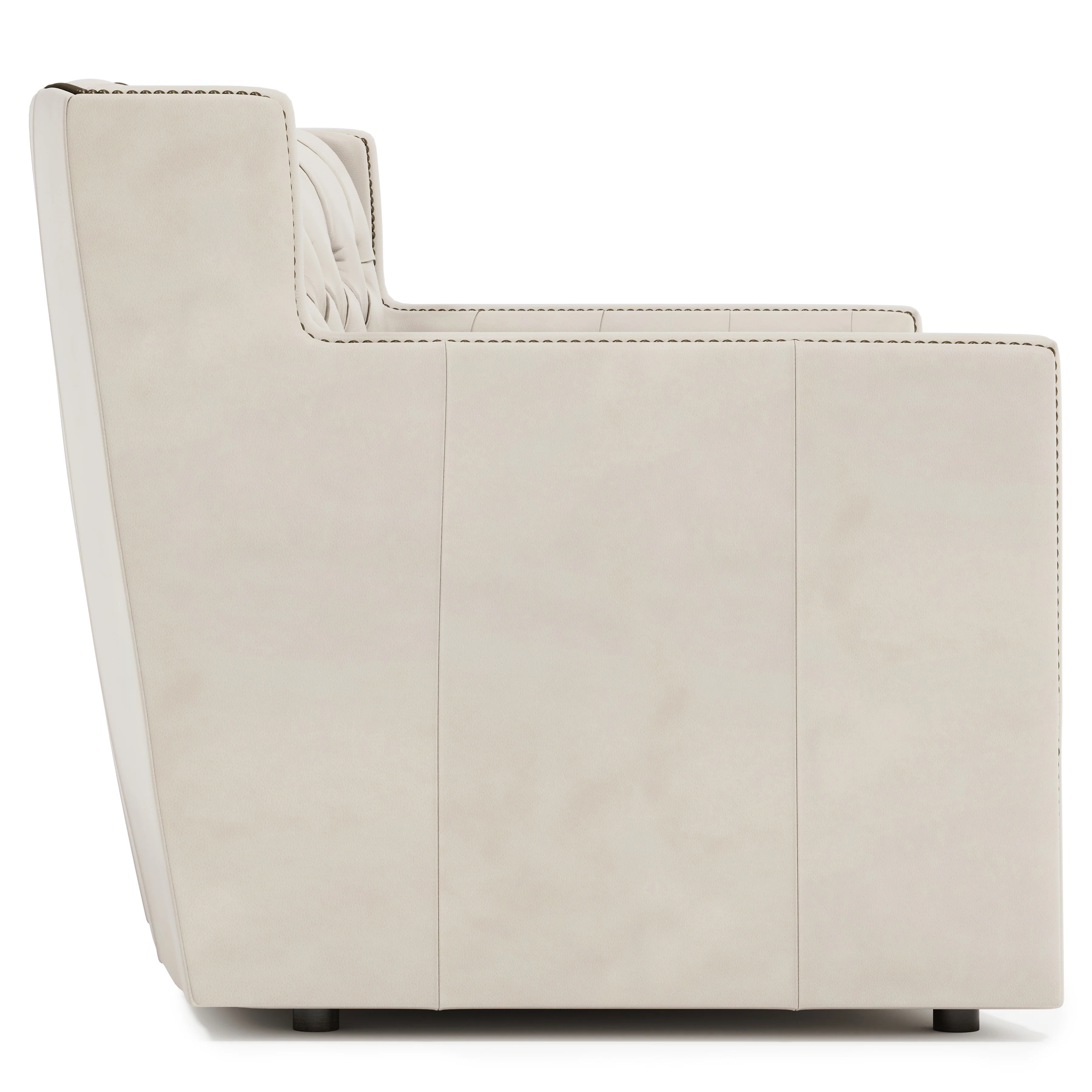 Candace Leather Sofa - Image 13