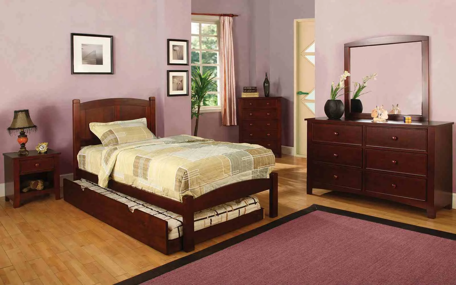 Cara 4 Pc. Twin Bedroom Set