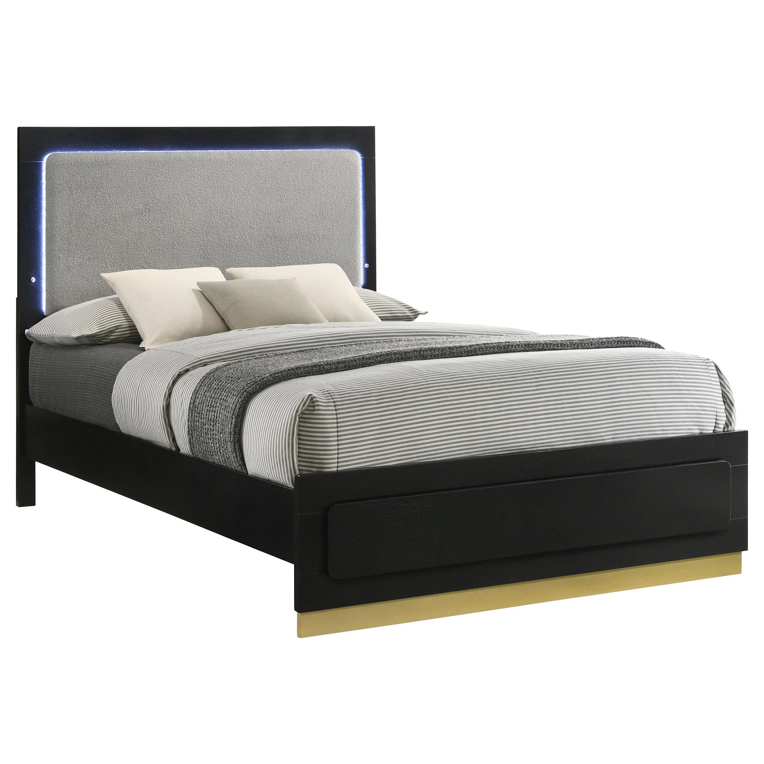 Caraway Panel Bed with LED Lighting - Image 3