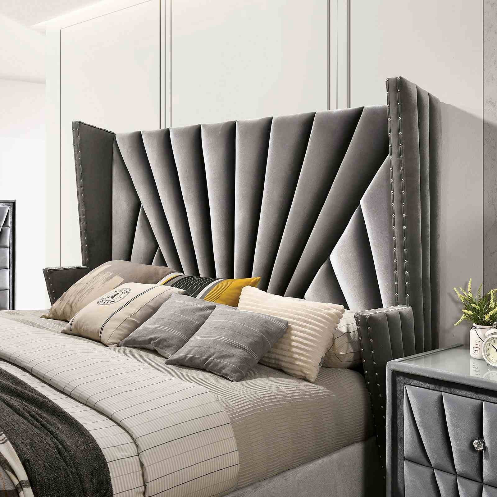 Carissa 5 Pc. Queen Bedroom Set w/ 2NS - Image 3