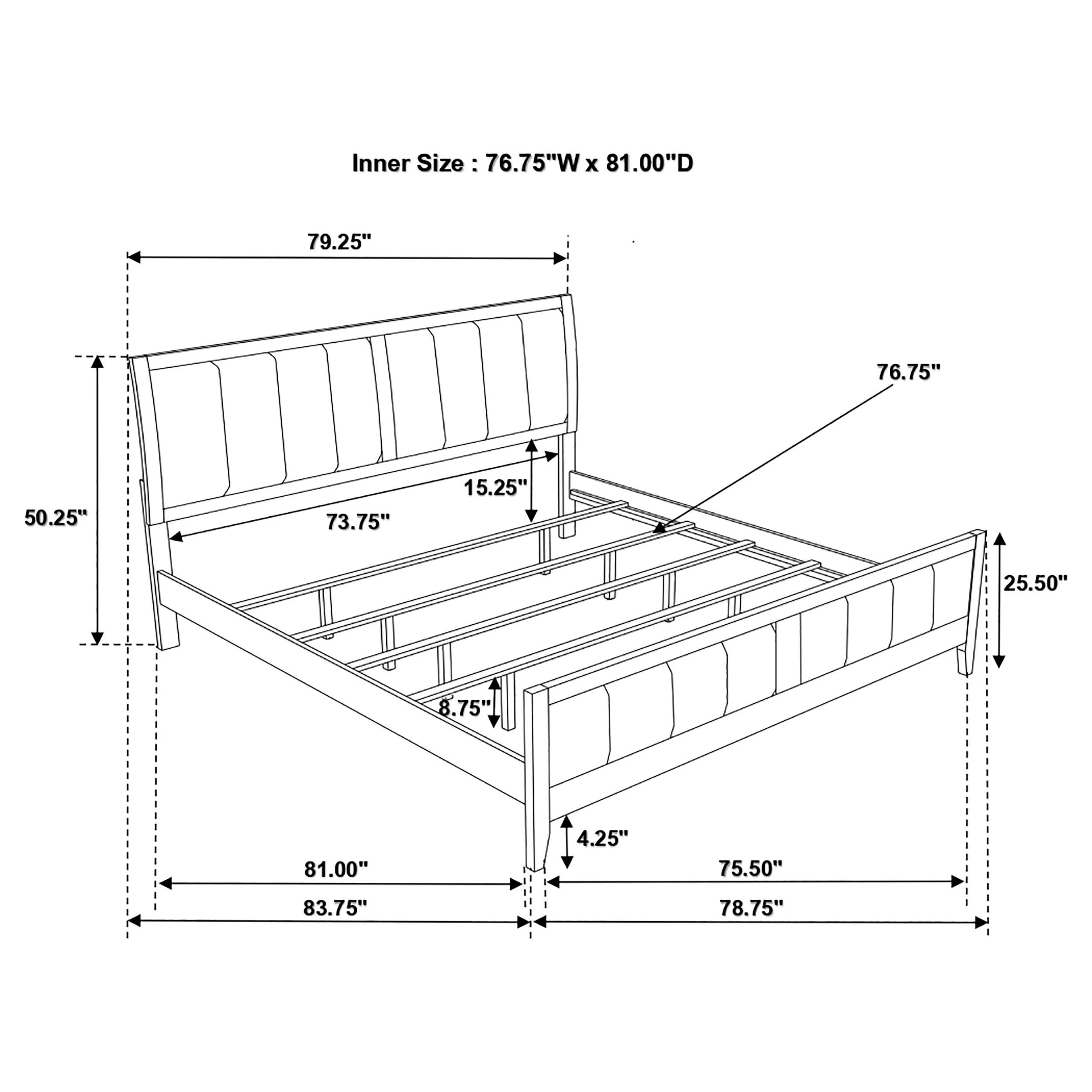 Carlton Panel Bed - Image 21