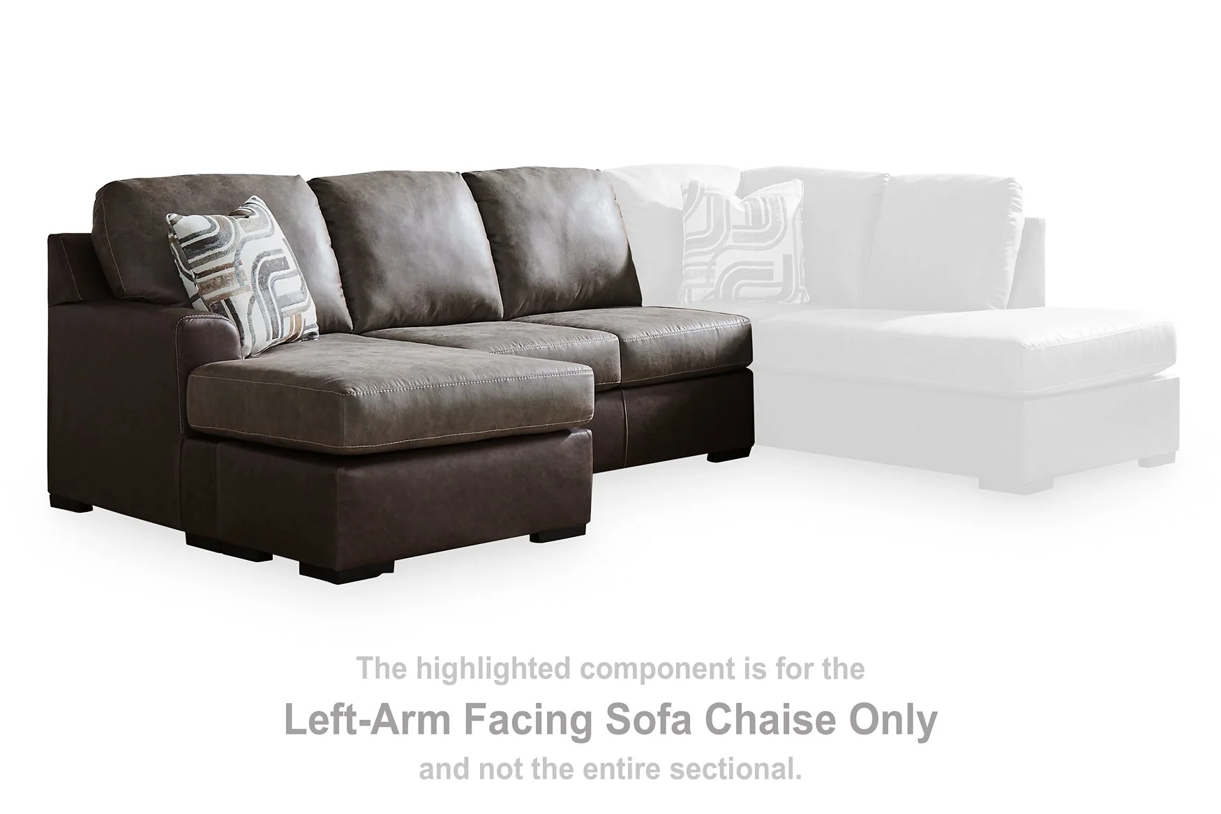 Castille Way Sectional with Chaise - Image 5
