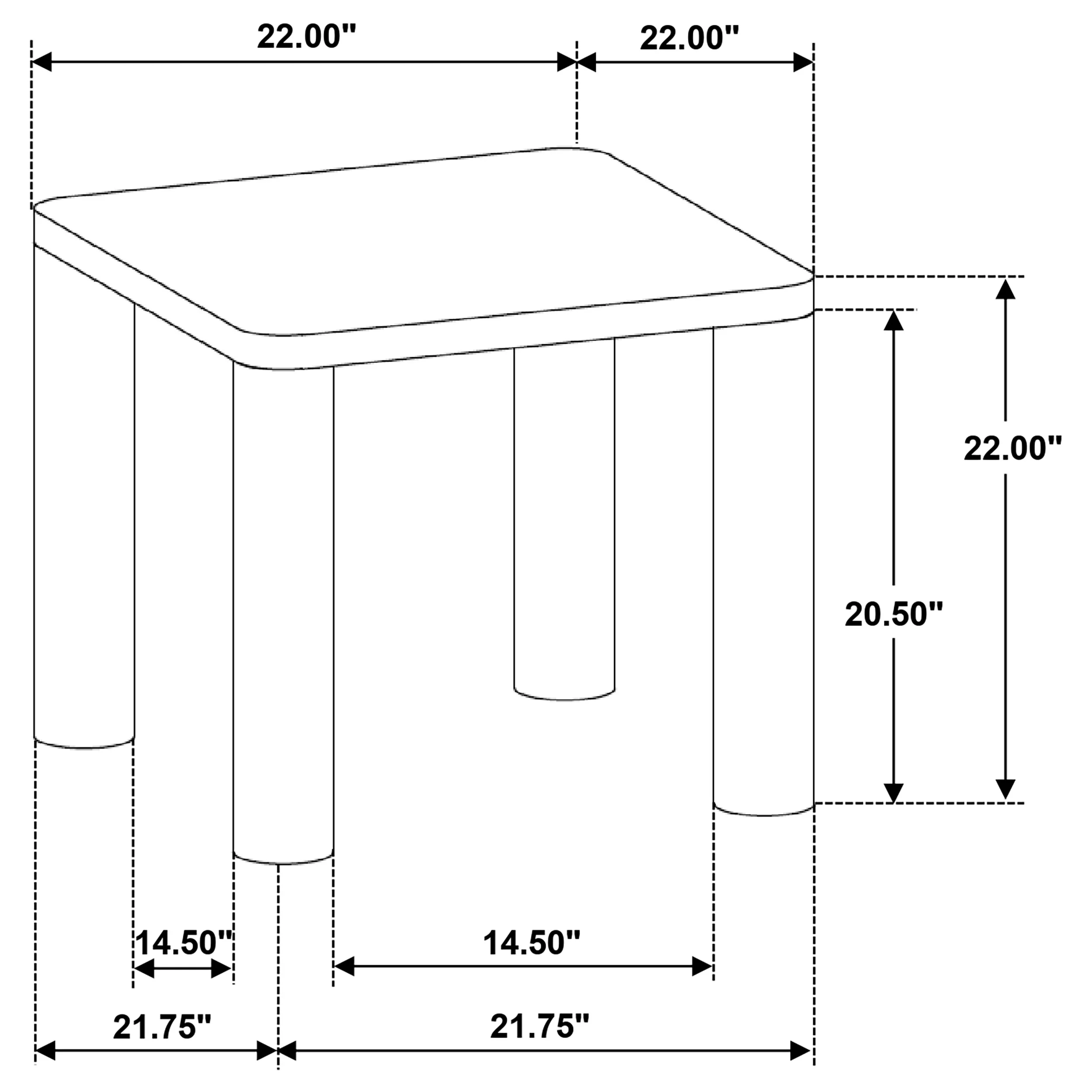 Castlewood End Table - Image 17