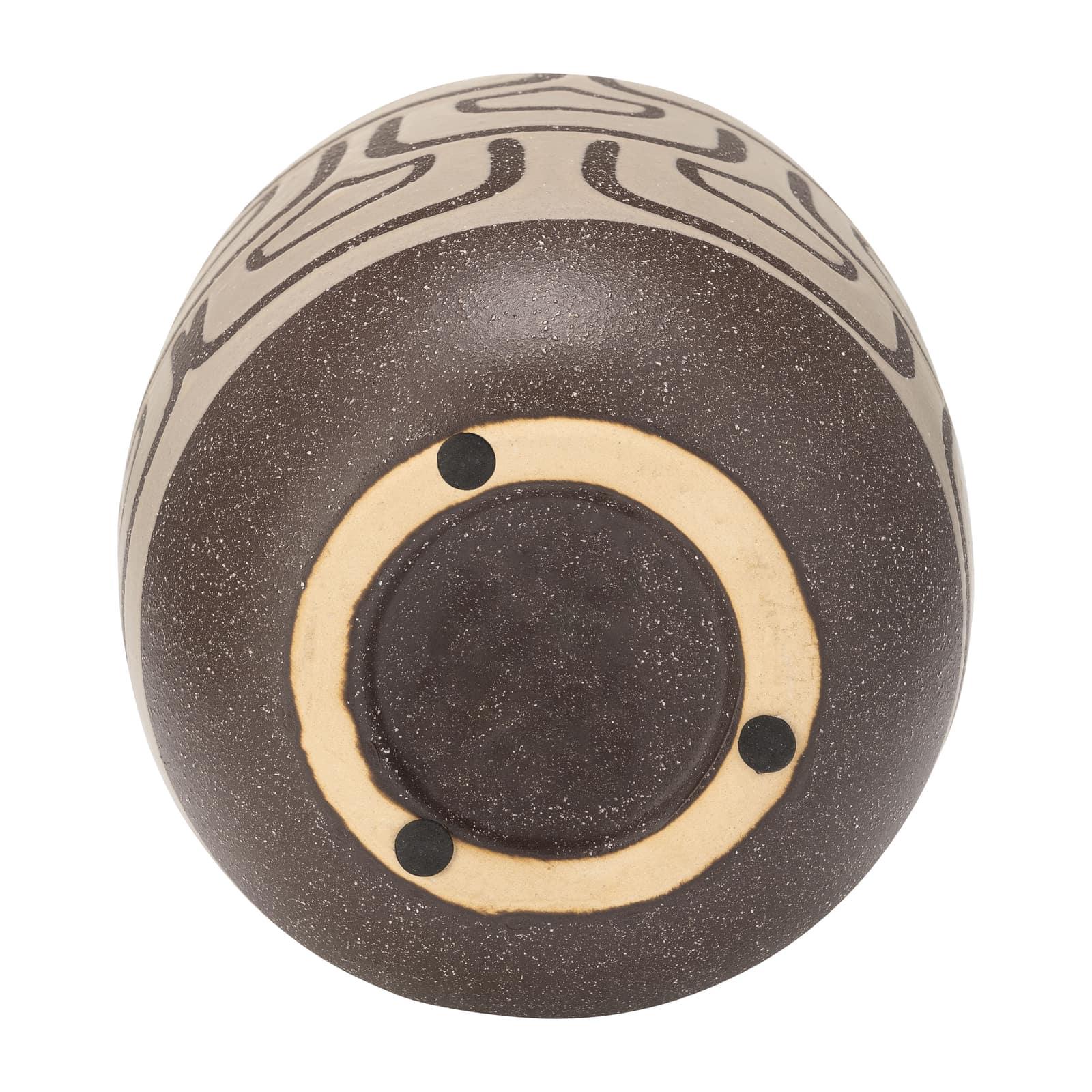 Cer, 10"h Decoractive Vase, Irish Cream - Image 6