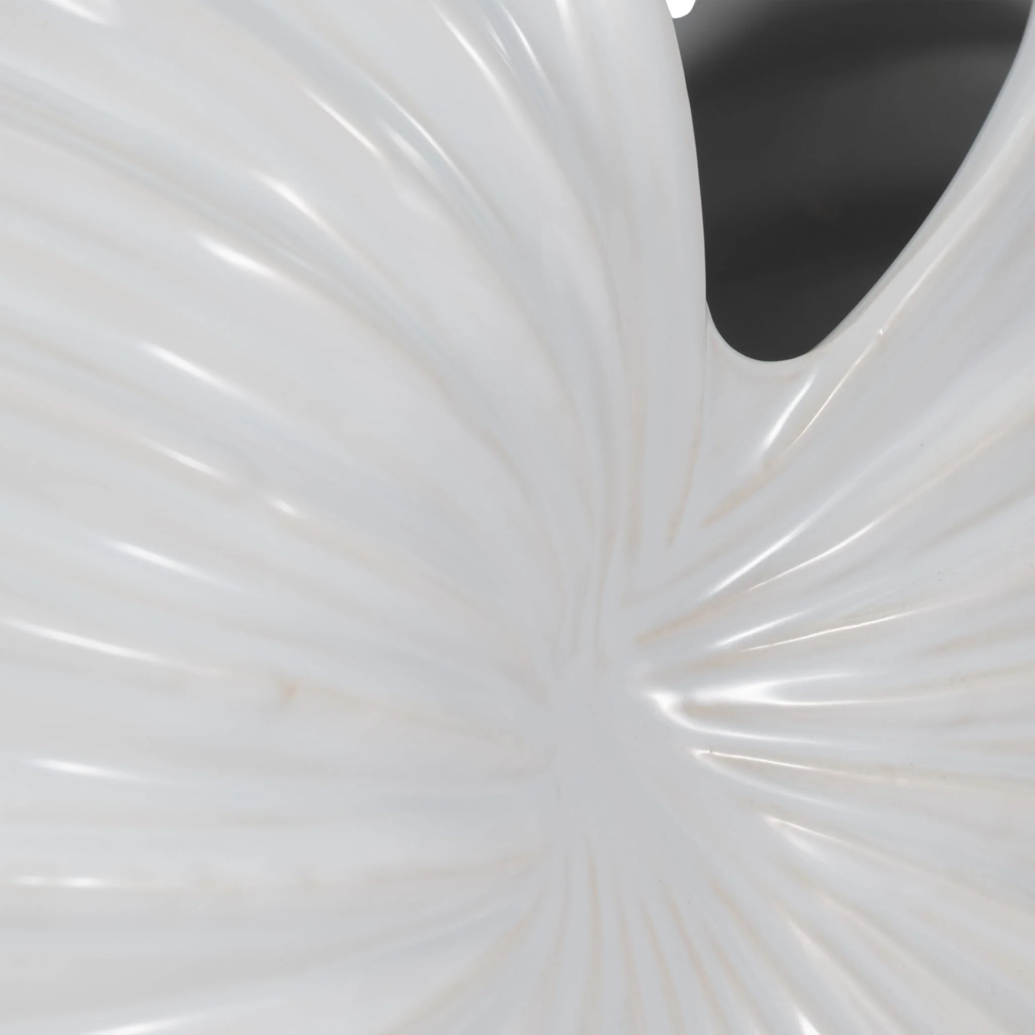 Cer, 12" Shell Vase, White - Image 5