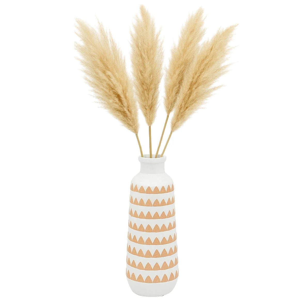Cer, 16" Aztec Vase, Ivory - Image 2