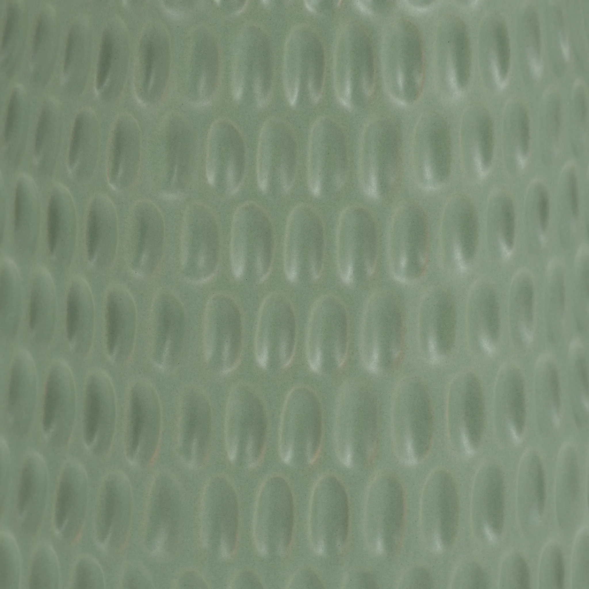 Cer, 16"h Dimpled Vase, Green - Image 4