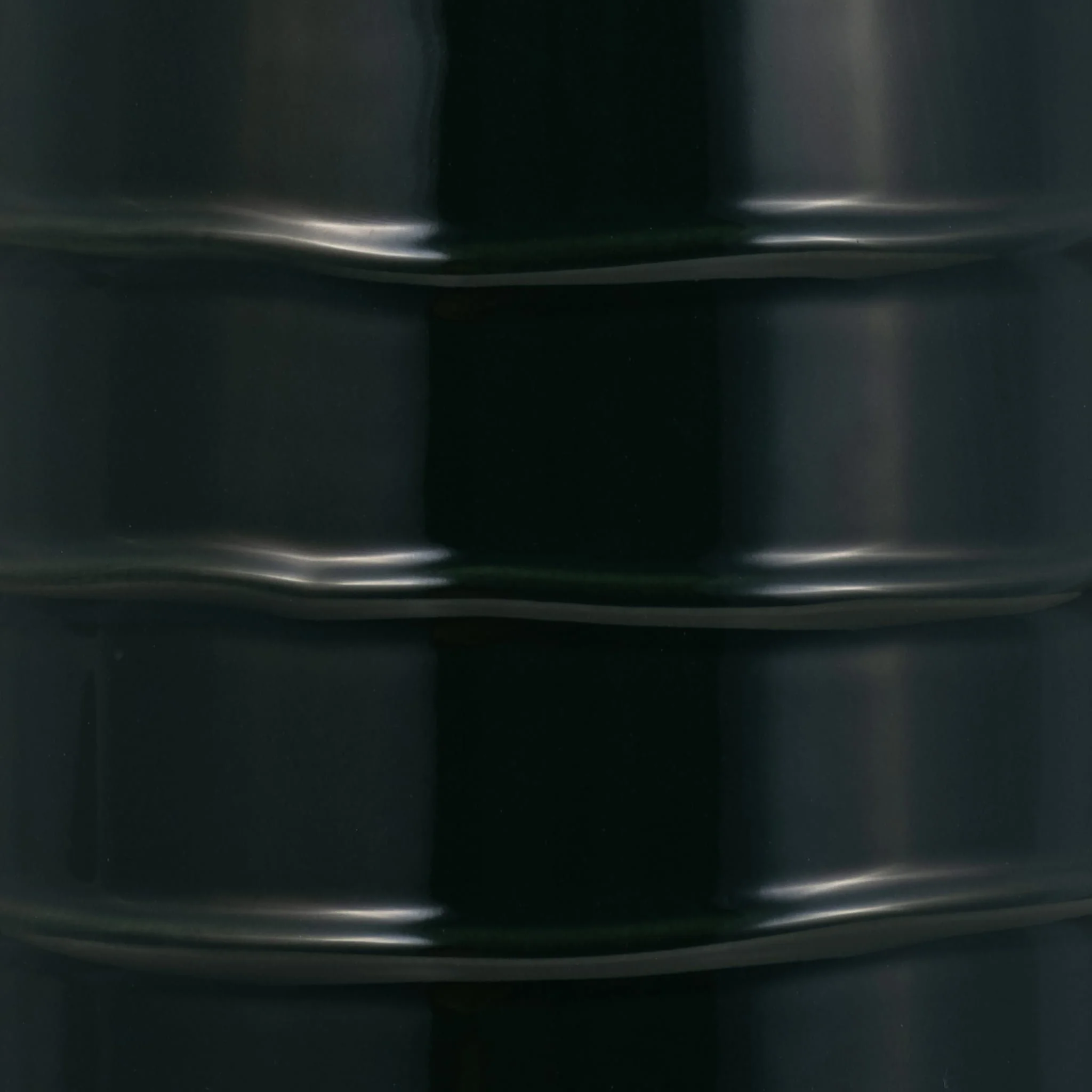 Cer, 17"h Tribal Vase, Forest Green - Image 4