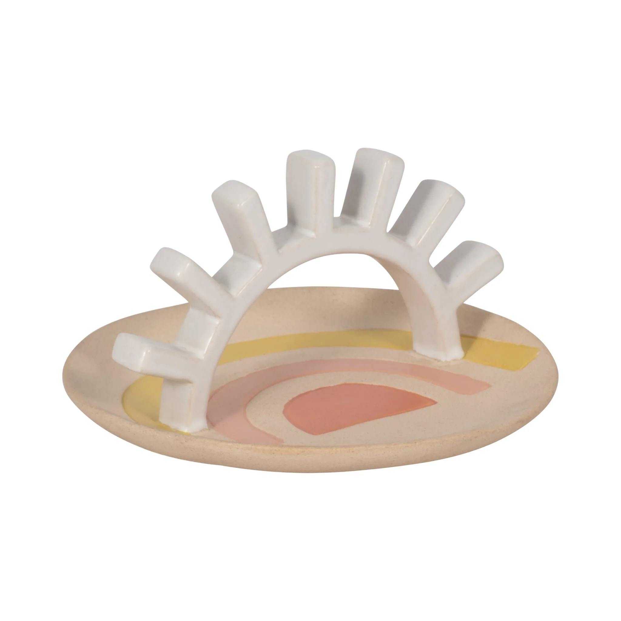 Cer, 6" Sunshine Trinket Tray, Multi - Image 3
