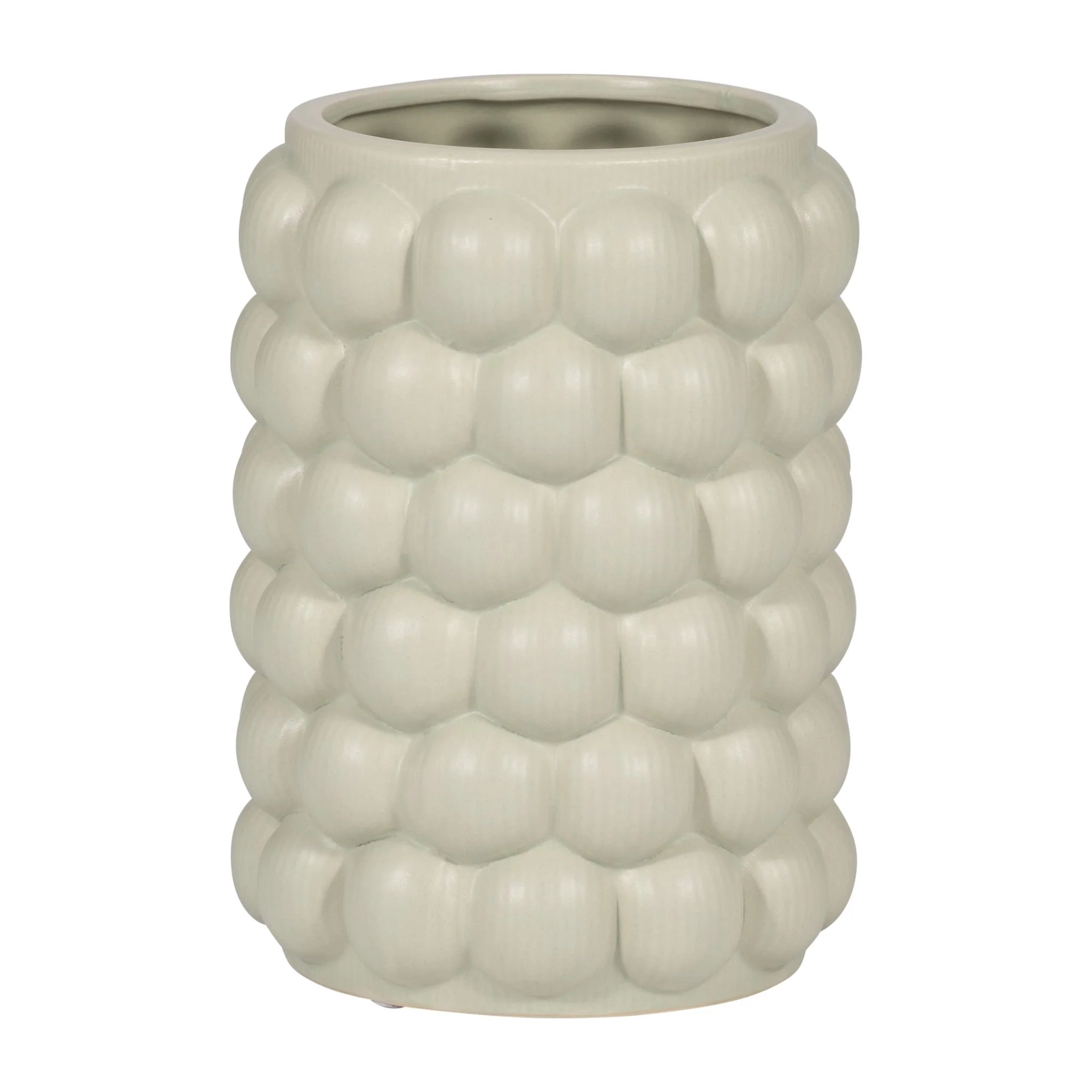 Cer, 7" Bubble Vase, Cucumber - Image 2