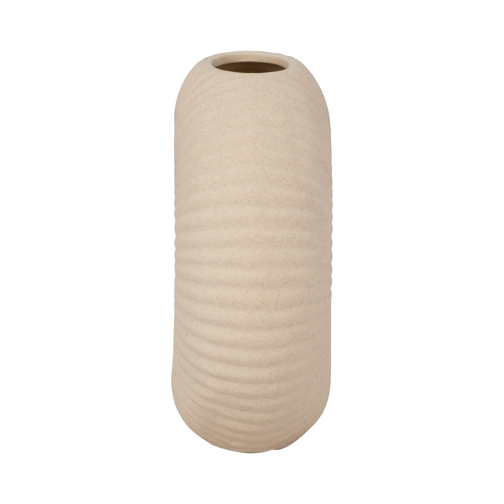 Cer, 7" Donut Hole Vase, Cotton - Image 4