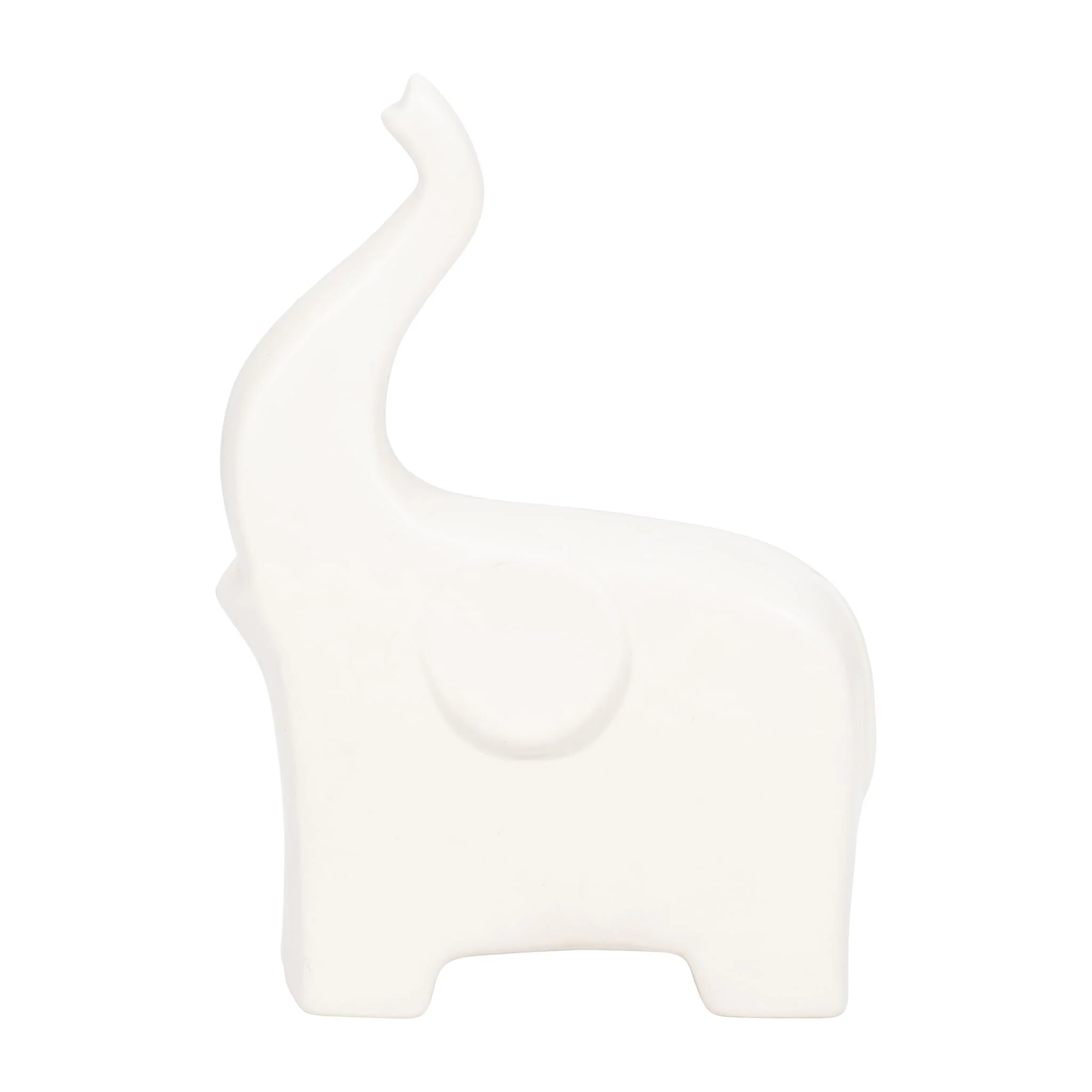 Cer, 7" Trunk Up Elephant, Cotton
