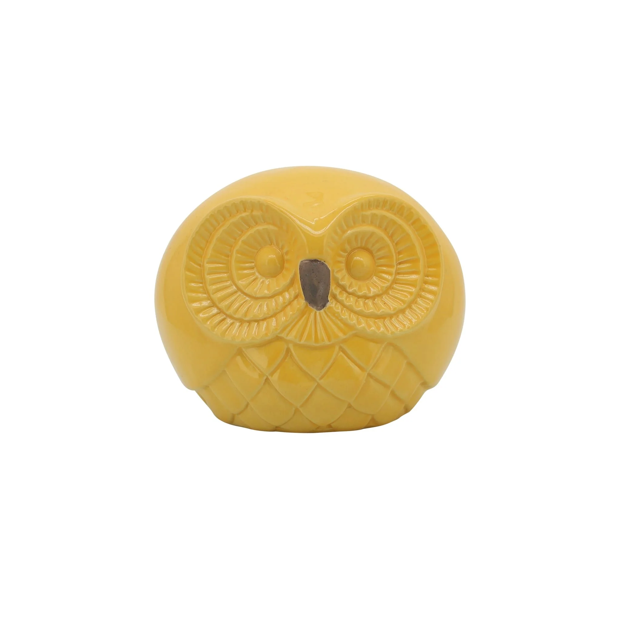 Cer S/3 Owls 8", Yellow - Image 5
