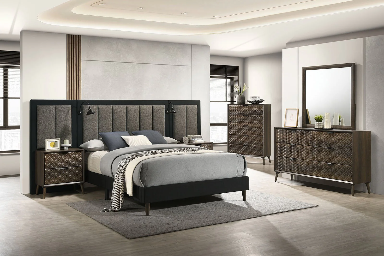 Chalfont 5 Pc. Queen Bedroom Set w/ 2NS +WP - Image 2