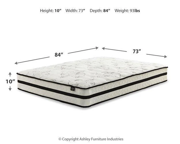 Chime 10 Inch Hybrid Mattress Package - Image 8
