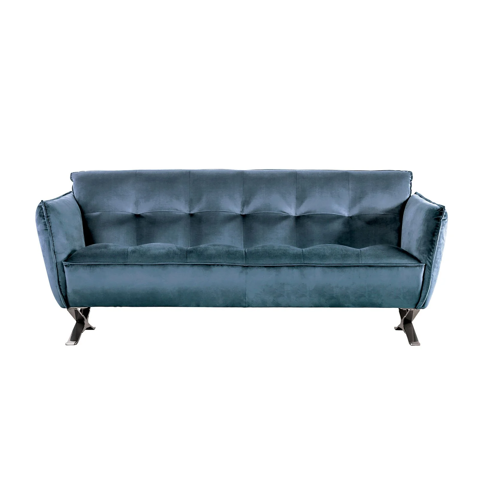 Civellutino Sofa, Teal - Image 4