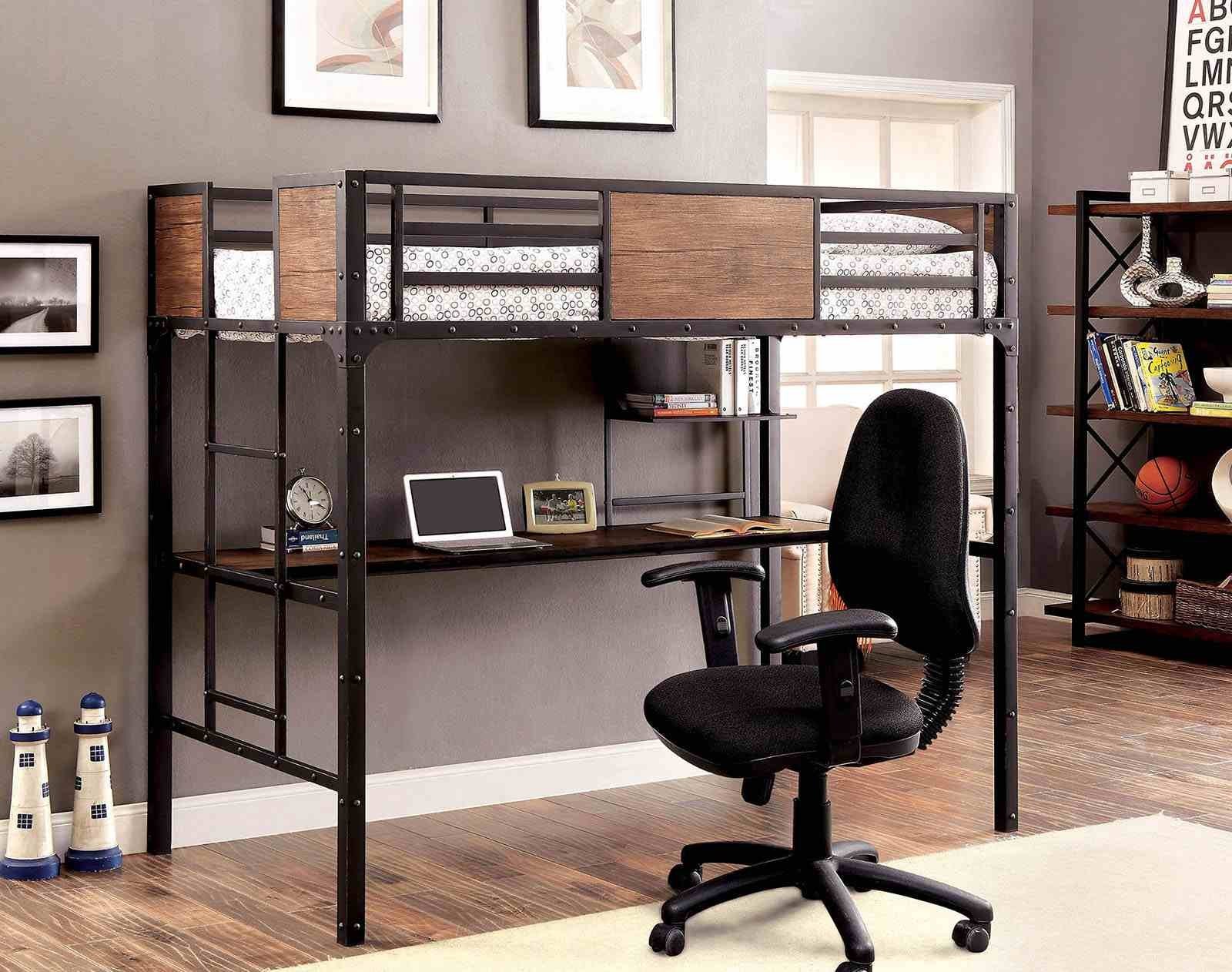 Clapton Twin Bed w/ Workstation