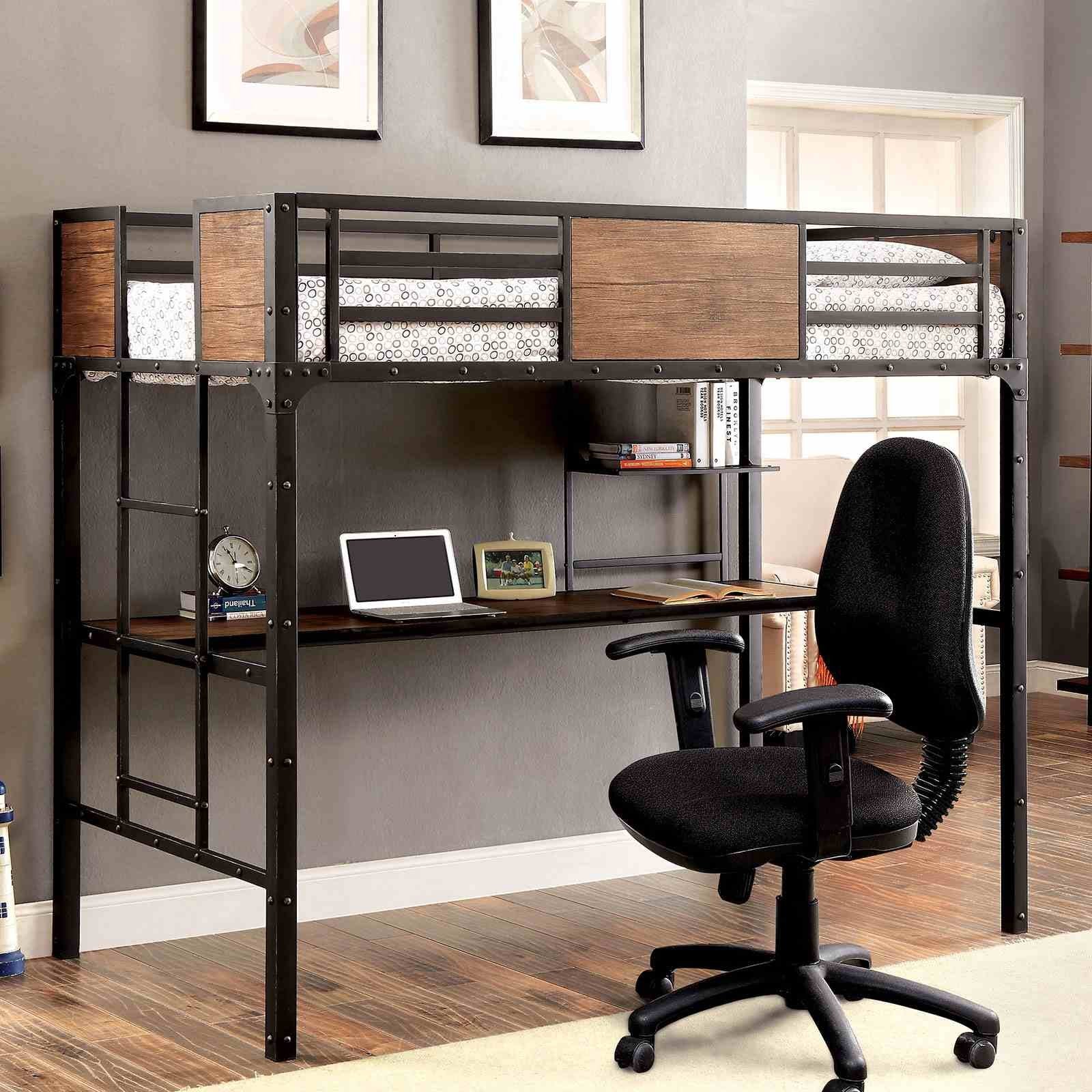 Clapton Twin Bed w/ Workstation - Image 3
