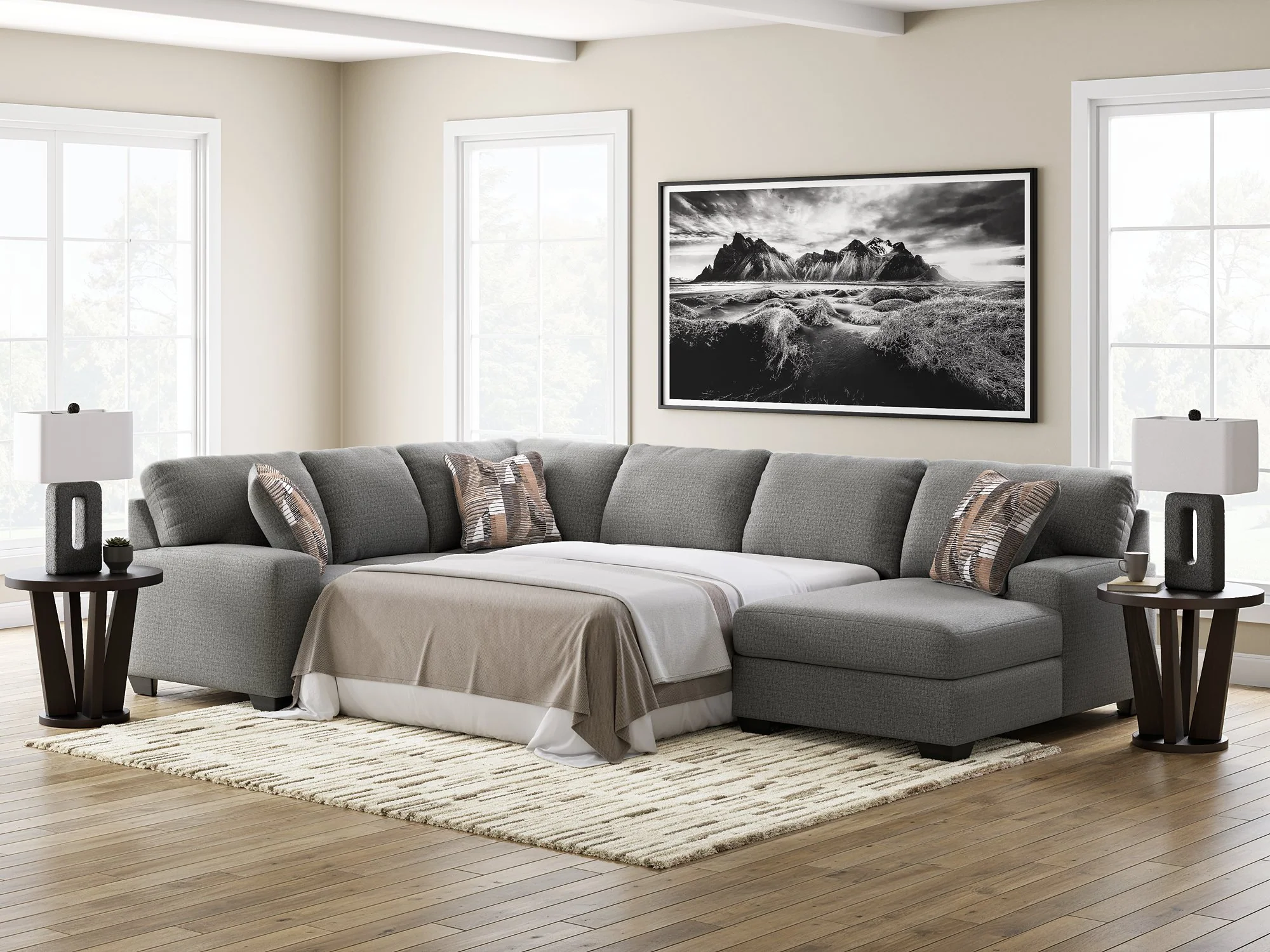 Clarington Sleeper Sectional with Chaise - Image 3