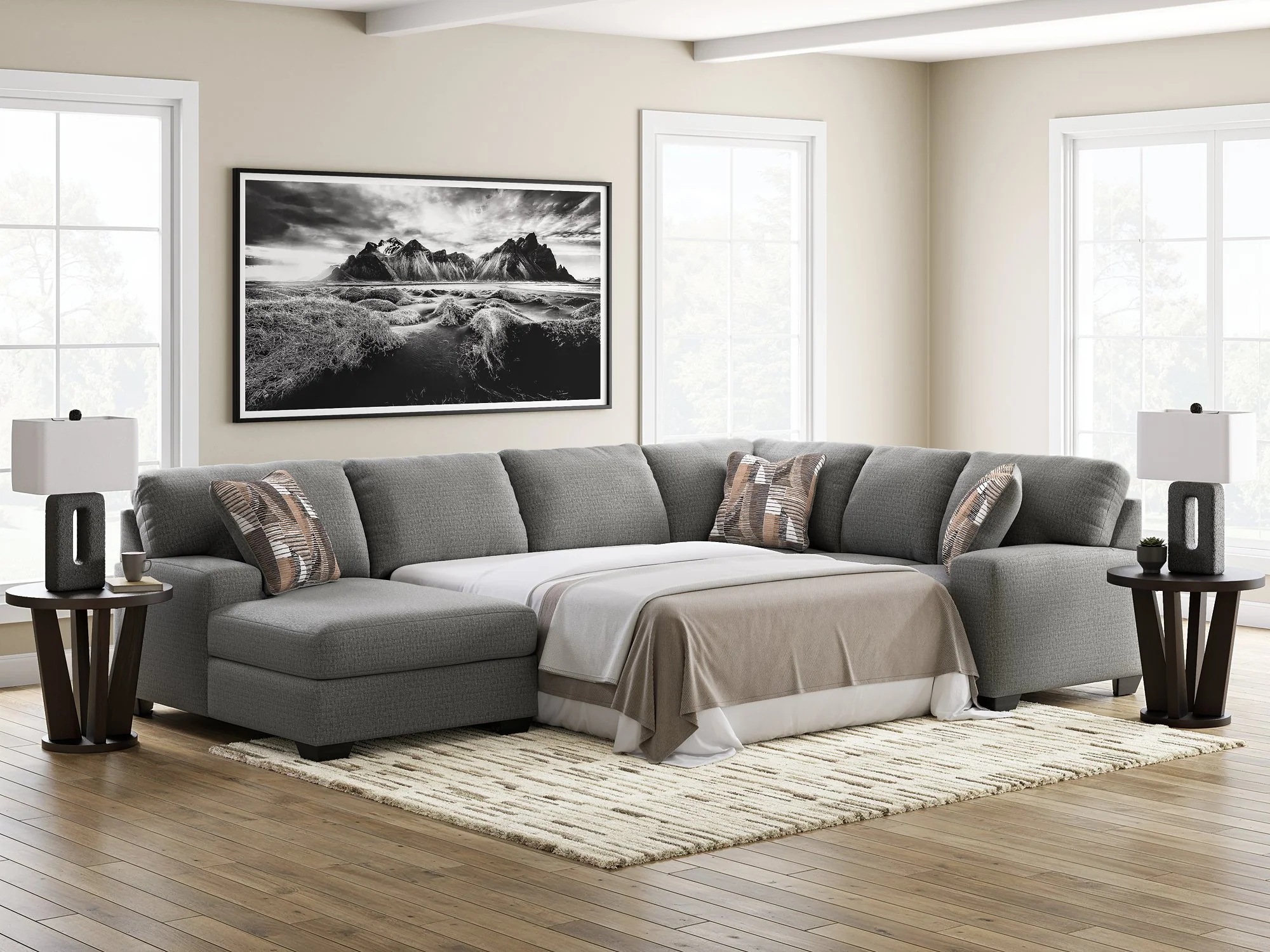 Clarington Sleeper Sectional with Chaise - Image 8
