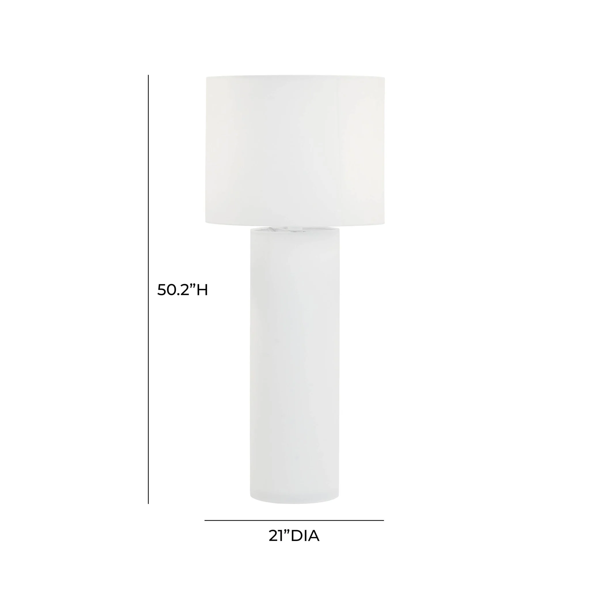 Cleopatra Cream Linen Floor Lamp - Image 5