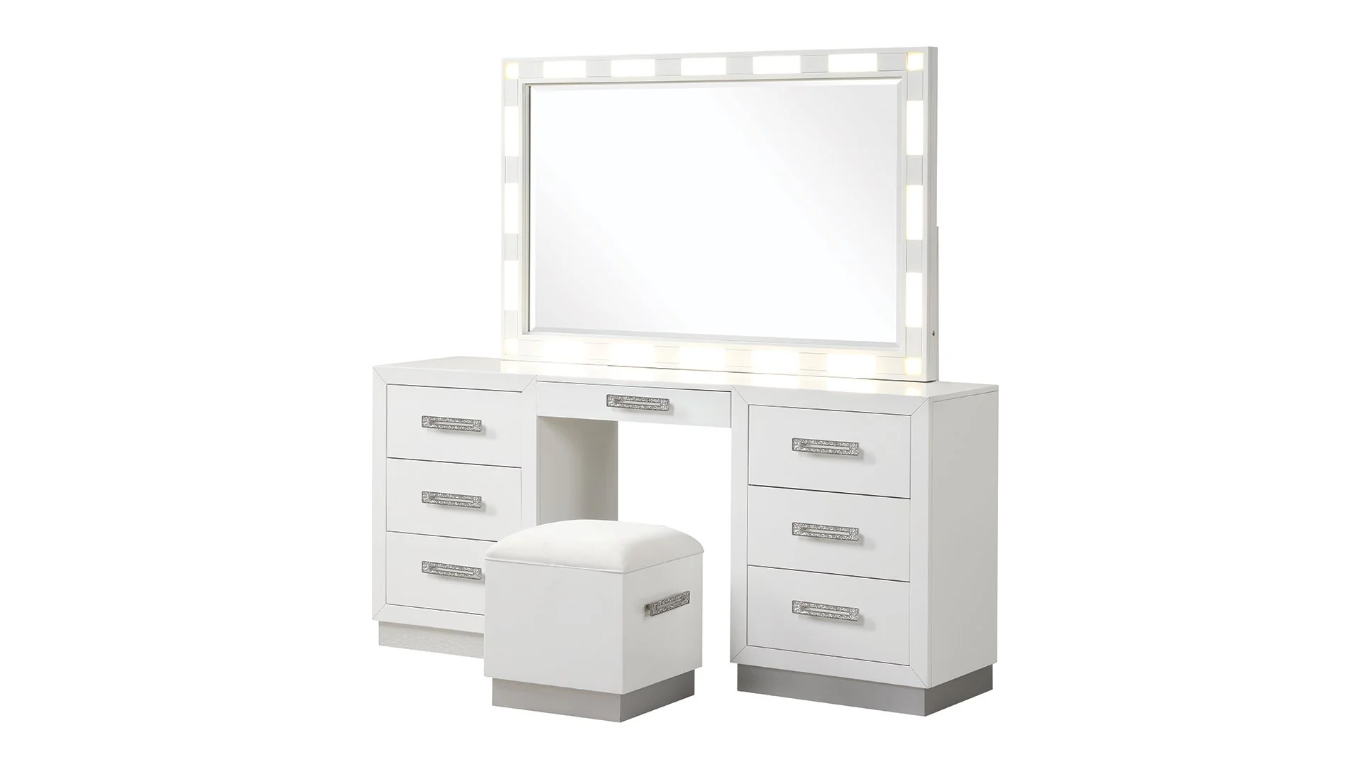 Coco Queen 4PC with Vanity Bedroom Set - Image 19