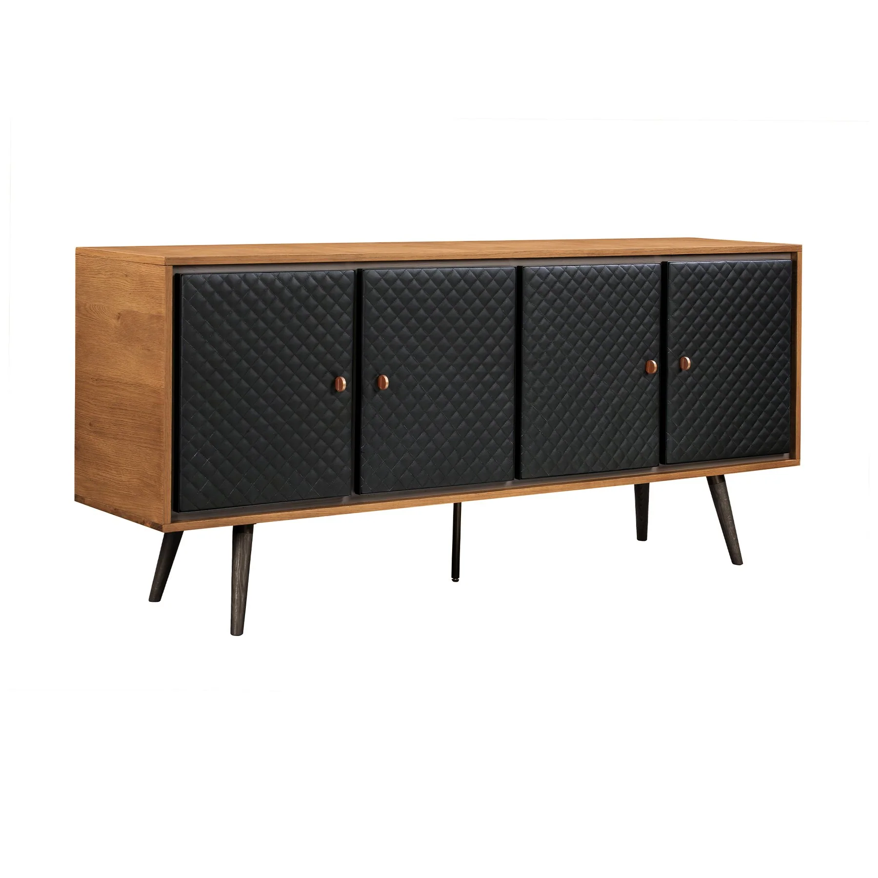 Coco Rustic 2 piece set with Dining Table and Sideboard in Balsamico - Image 4