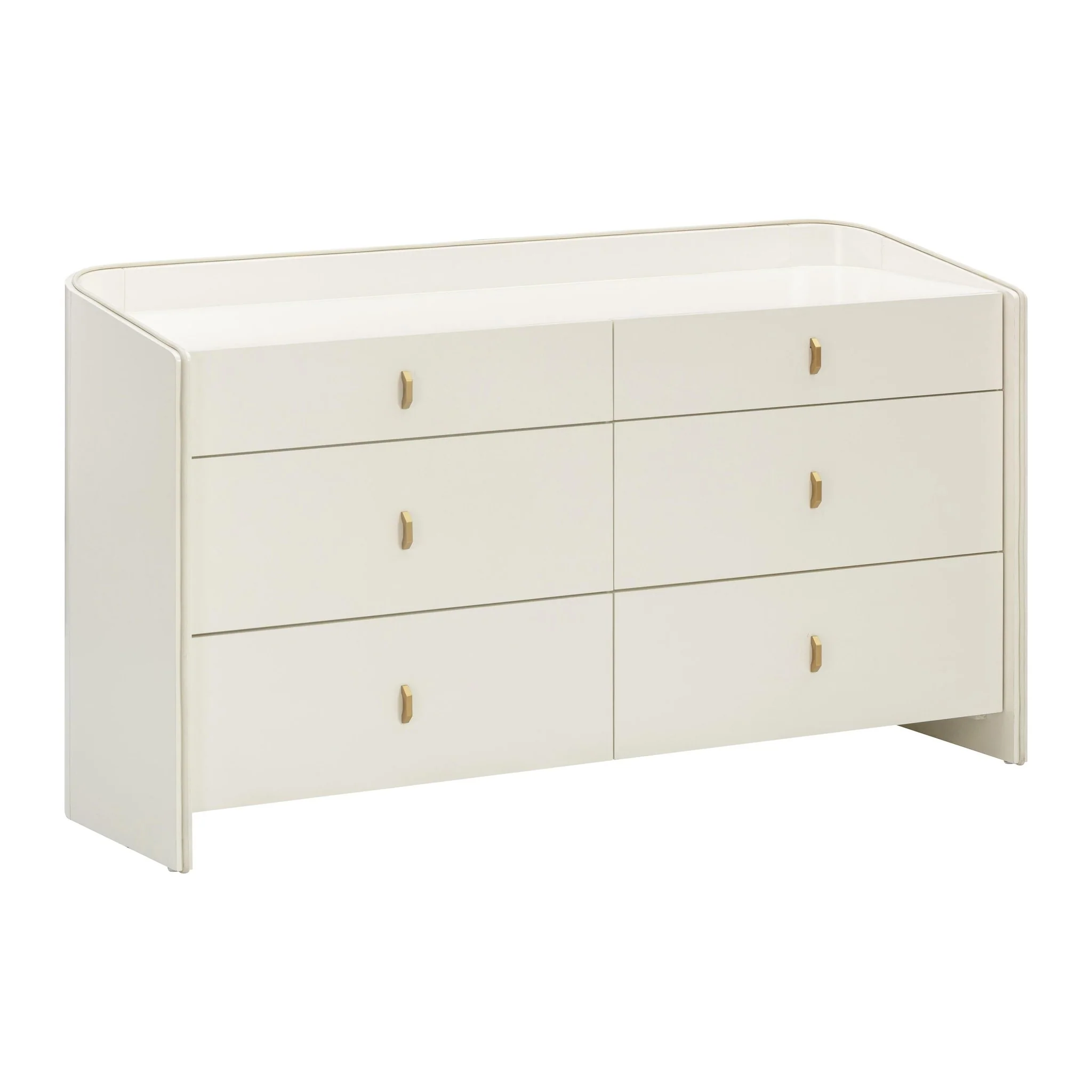 Collins Cream 6-Drawer Dresser