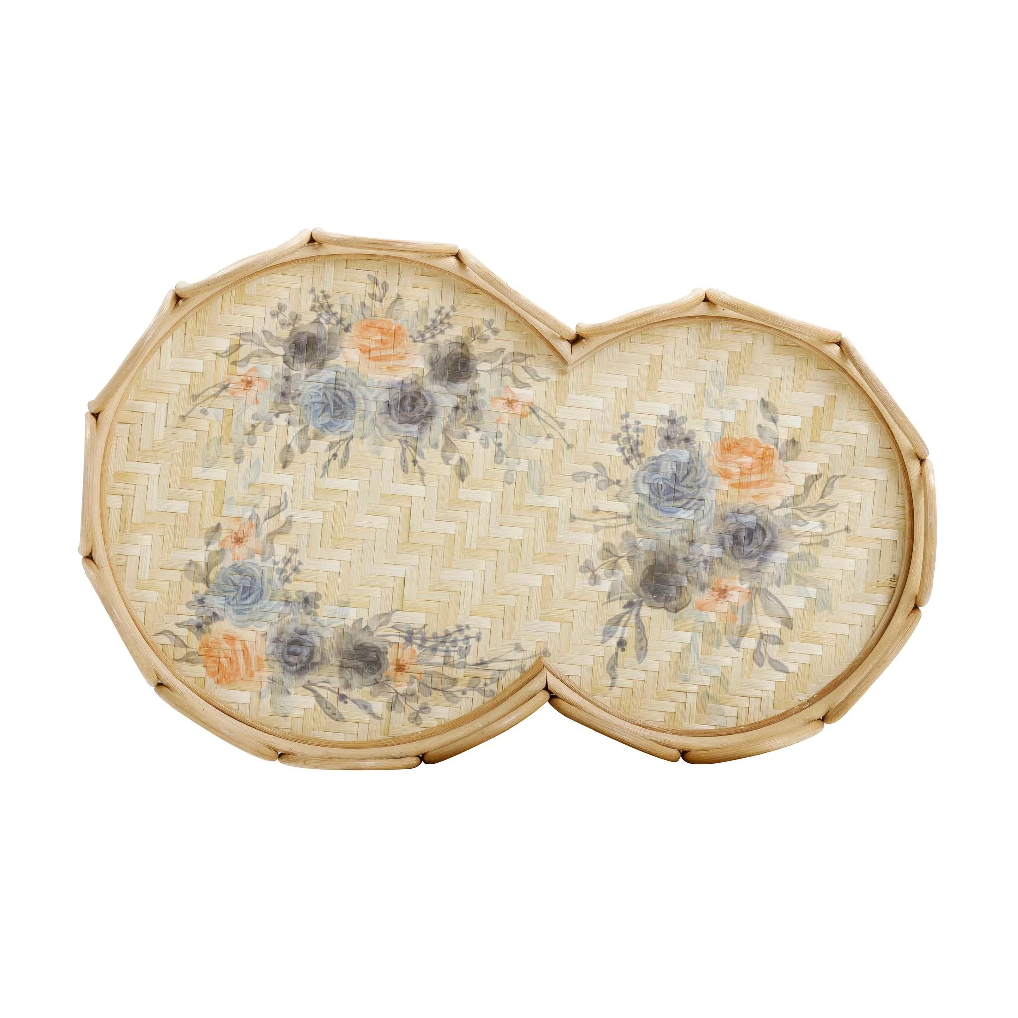 Corey Figure Eight Bamboo Tray - Image 2