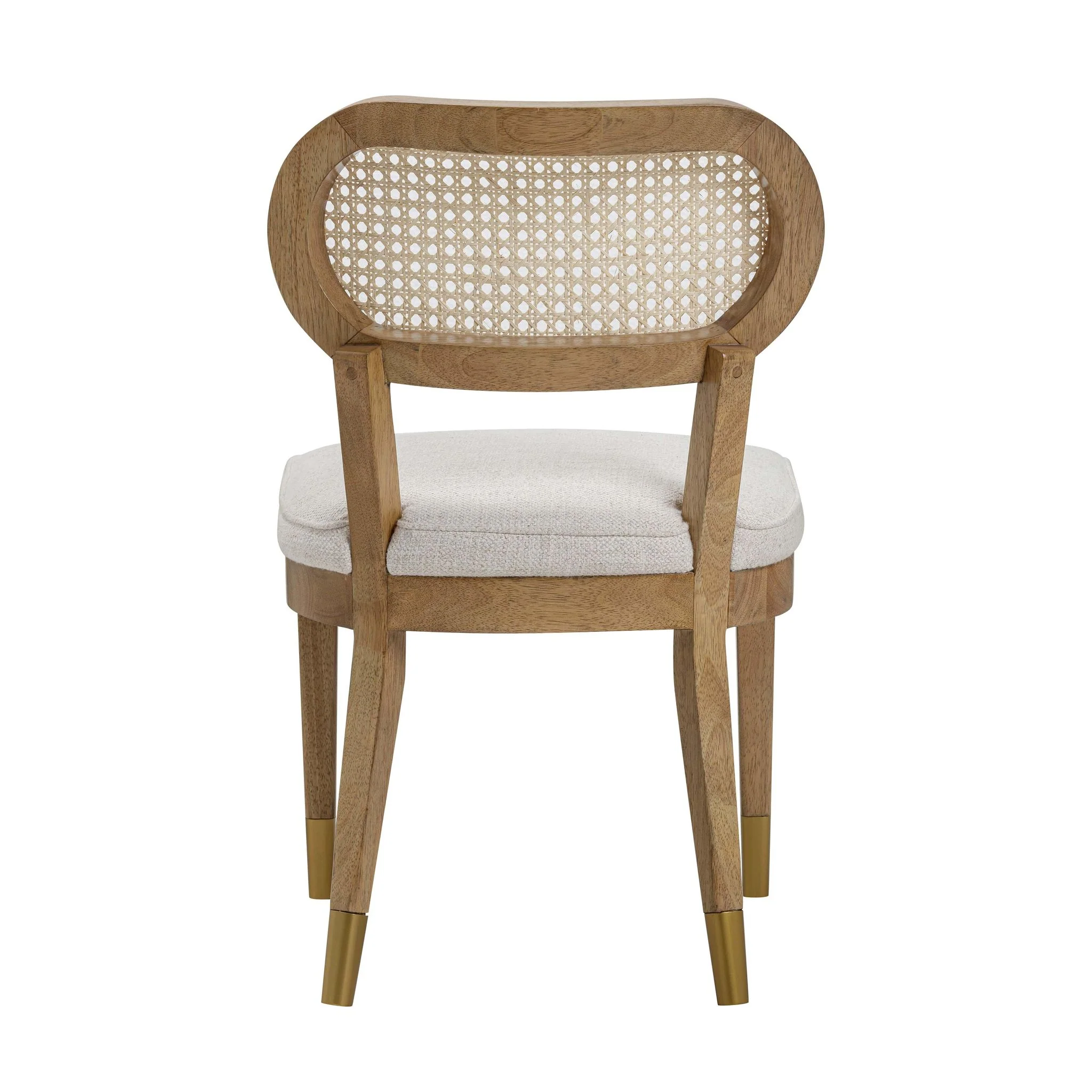 Cosette Natural Performance Linen Dining Chair - Image 4
