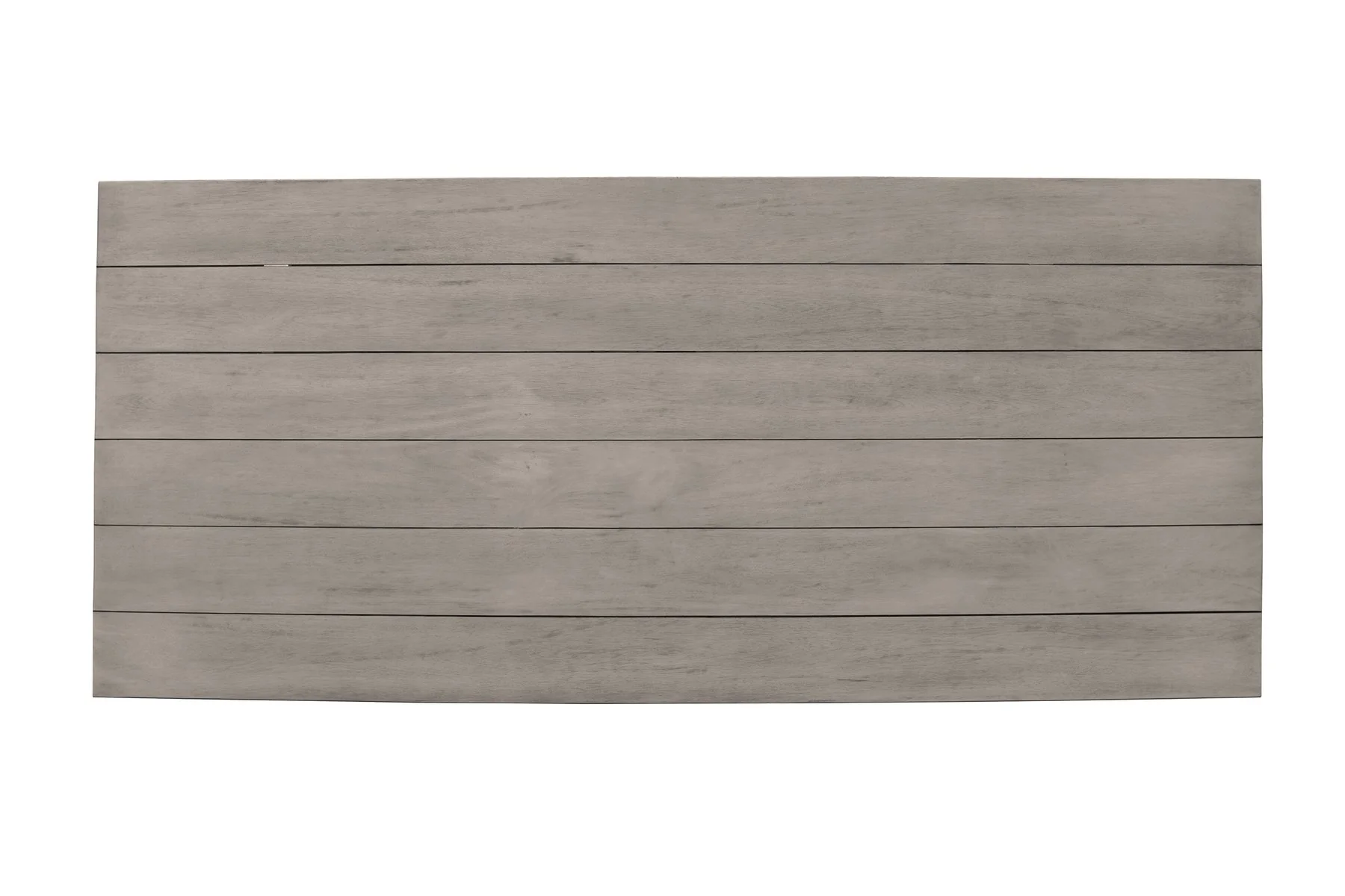 Costa Patio Outdoor Dining Table in Gray Acacia Wood - Image 6