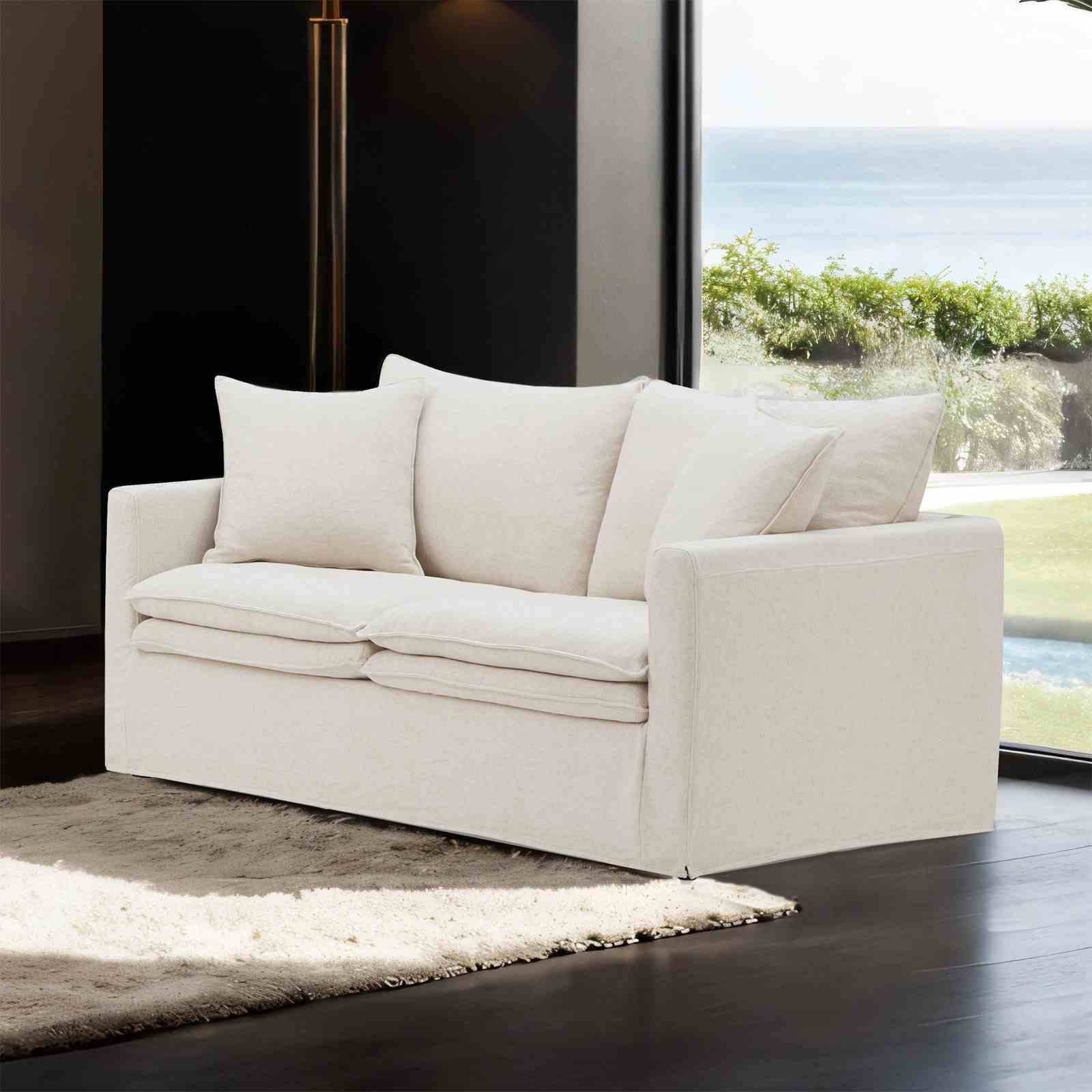 Crayford Loveseat, Taupe