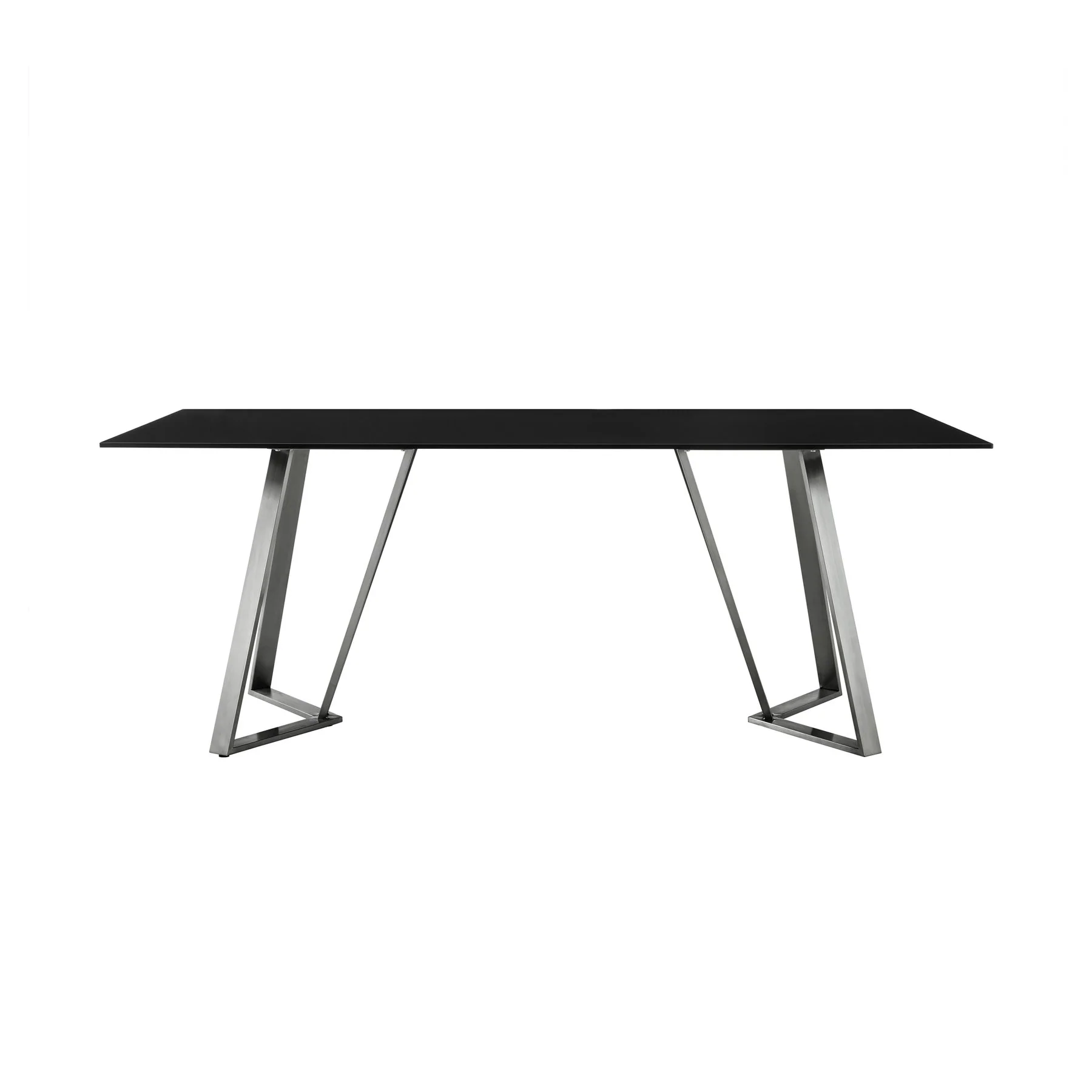 Cressida and Skye Gray Fabric 5 Piece Rectangular Dining Set - Image 5